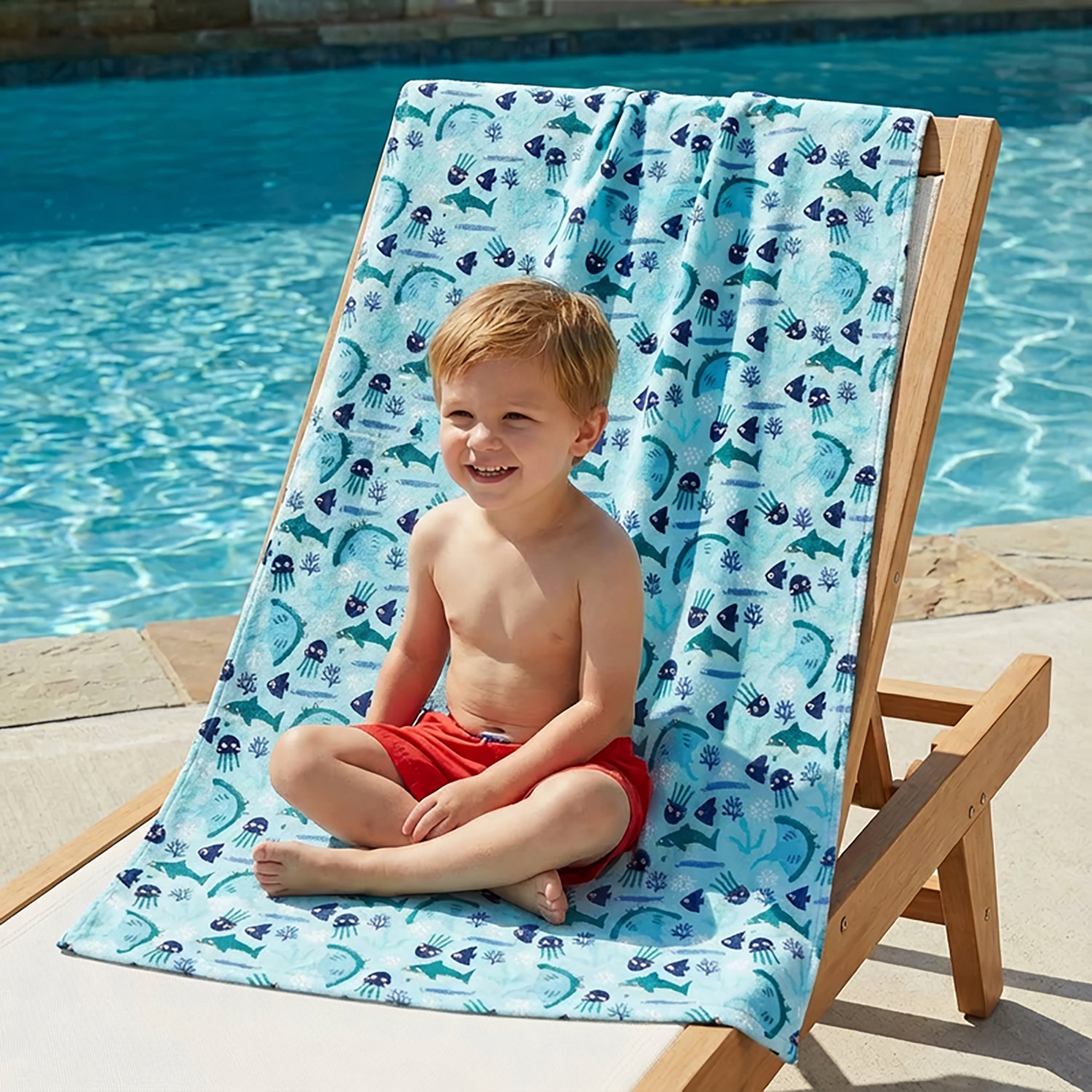 O'Rageous Kids’ Under the Sea Printed Towel - view number 3