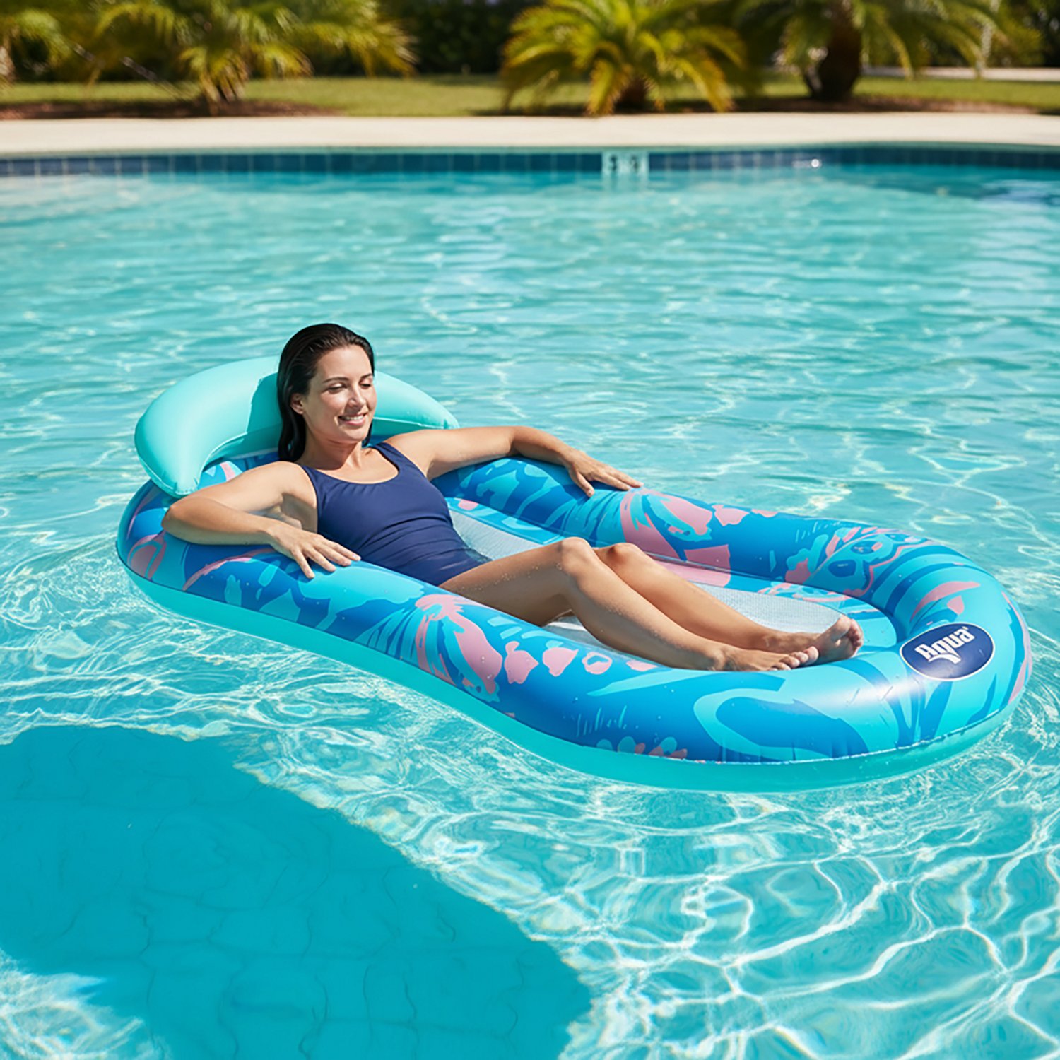 Aqua Leisure Floral Beach Sunset Lounge - view number 7