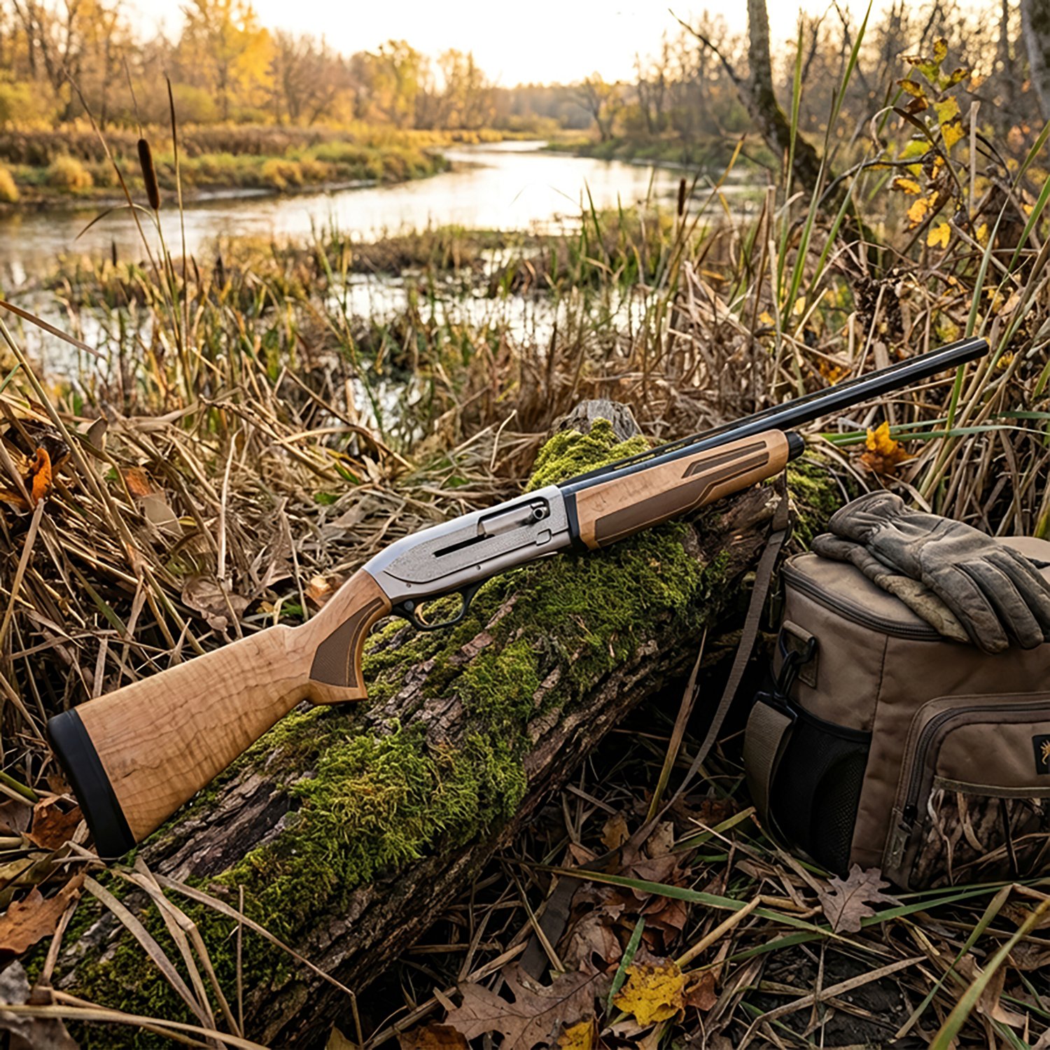 Browning Maxus II Ultimate Maple 12 Gauge Semiautomatic Shotgun - view number 4