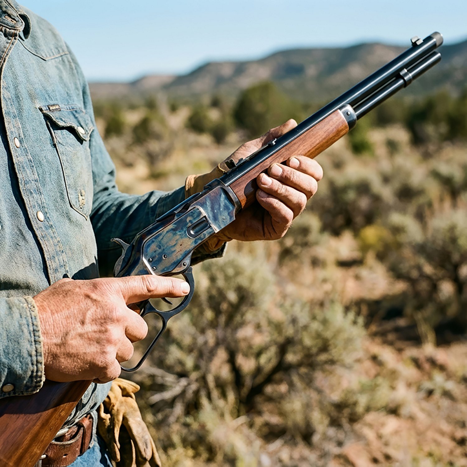 Taylor's & Company 1873 Rifle 9mm Lever-action Rifle - view number 5