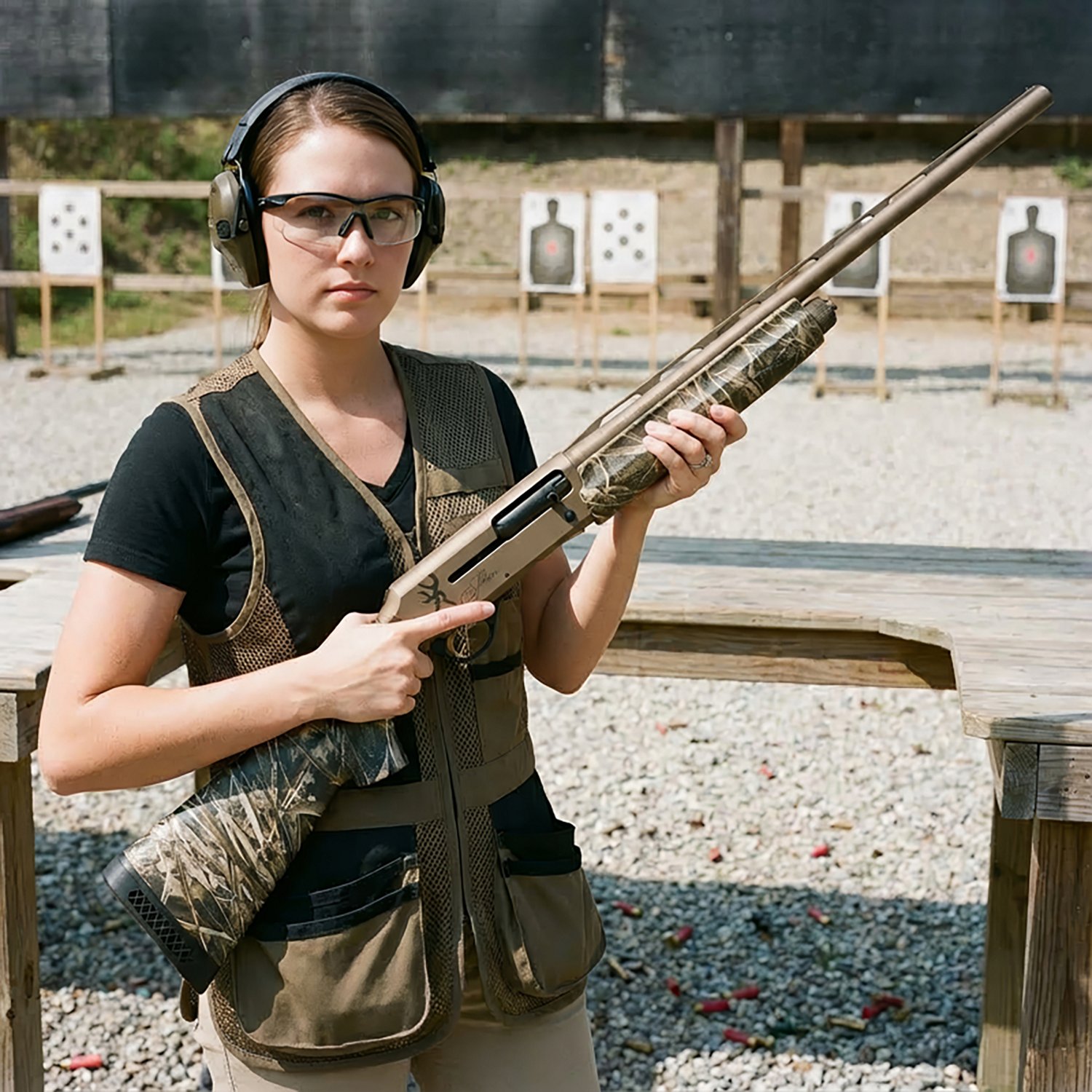 Browning Silver Field Camo FDE 12 Gauge Semiautomatic Shotgun - view number 3