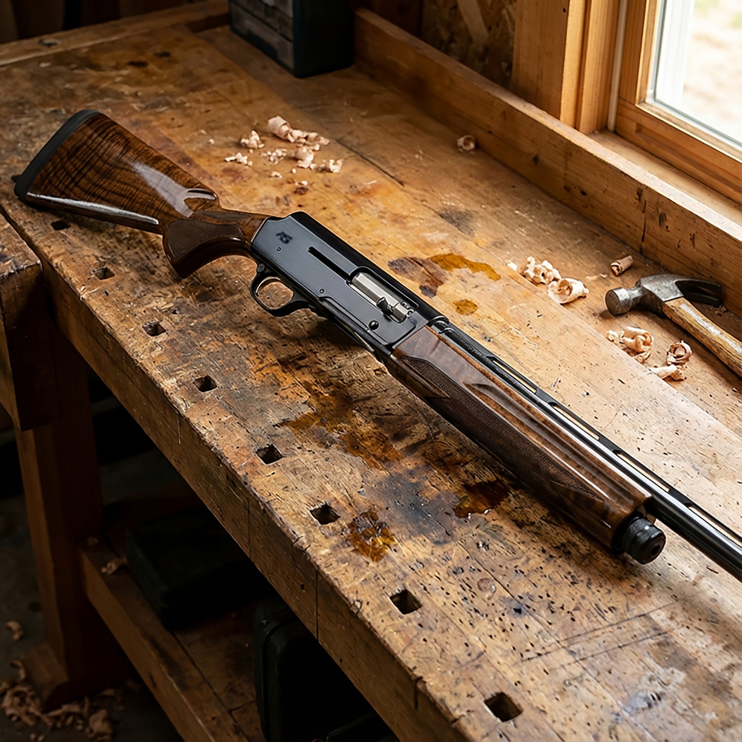 Browning A5 Hunter 20 Gauge Semiautomatic Shotgun - view number 4