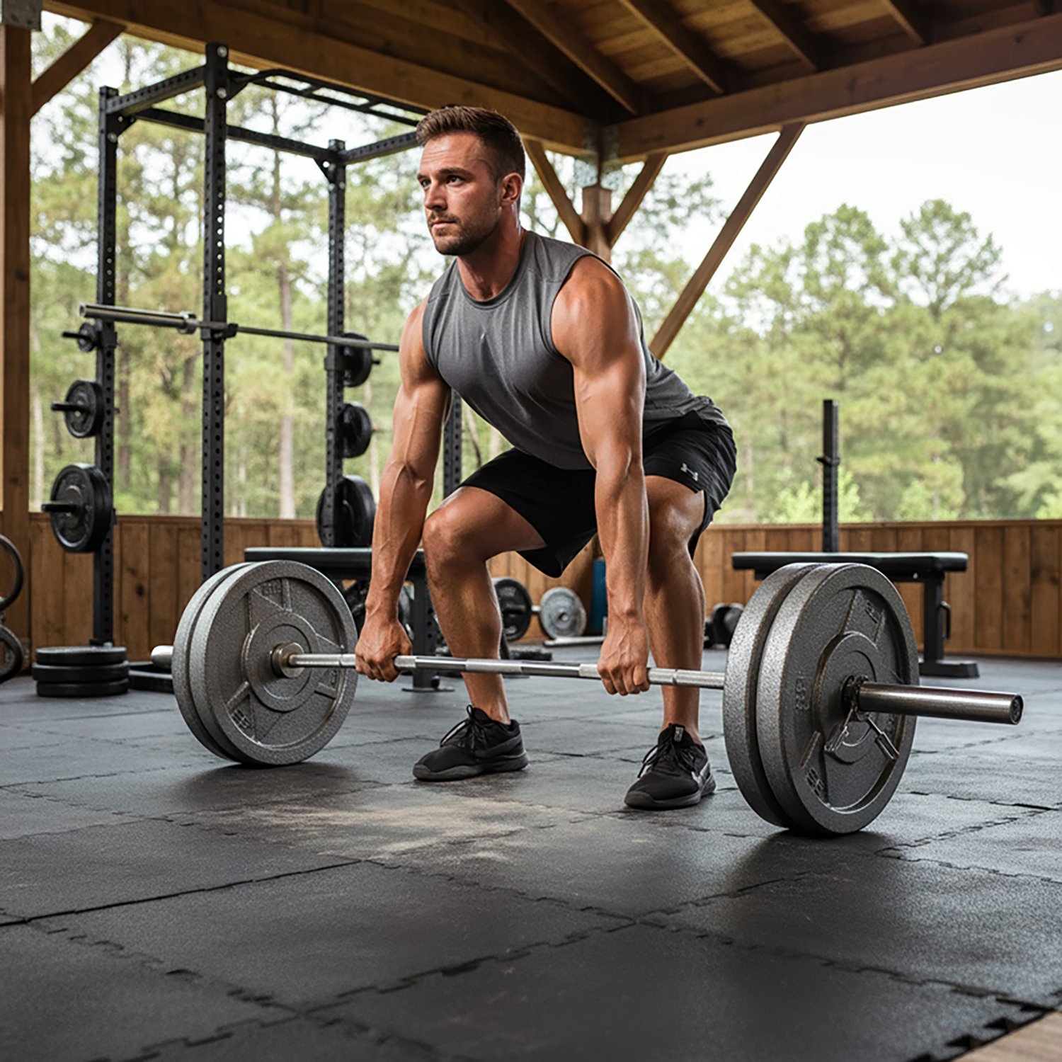 Marcy Classic Olympic Grip Barbell Plate – Single - view number 7