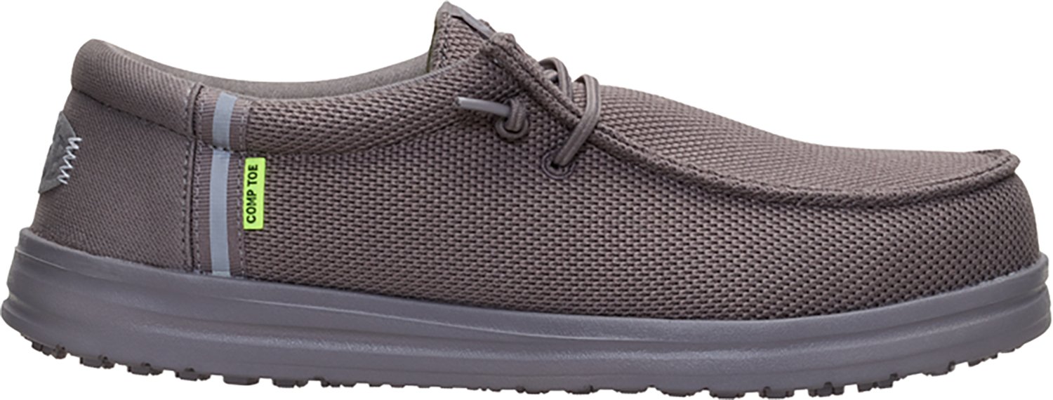 HEYDUDE Men's Wally Work Composite Toe Shoes