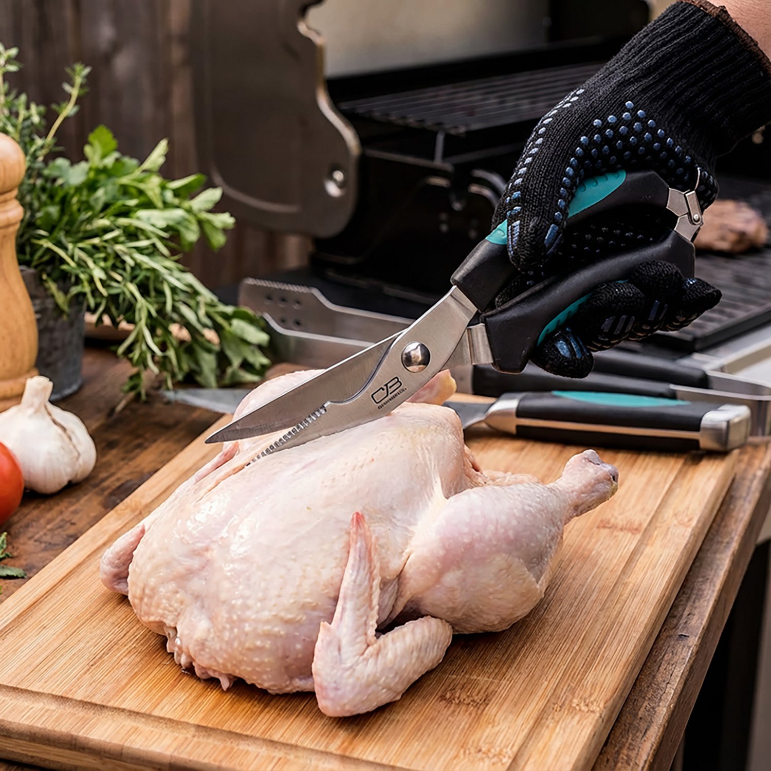 Charbroil Comfort-Grip Meat Shears - view number 6