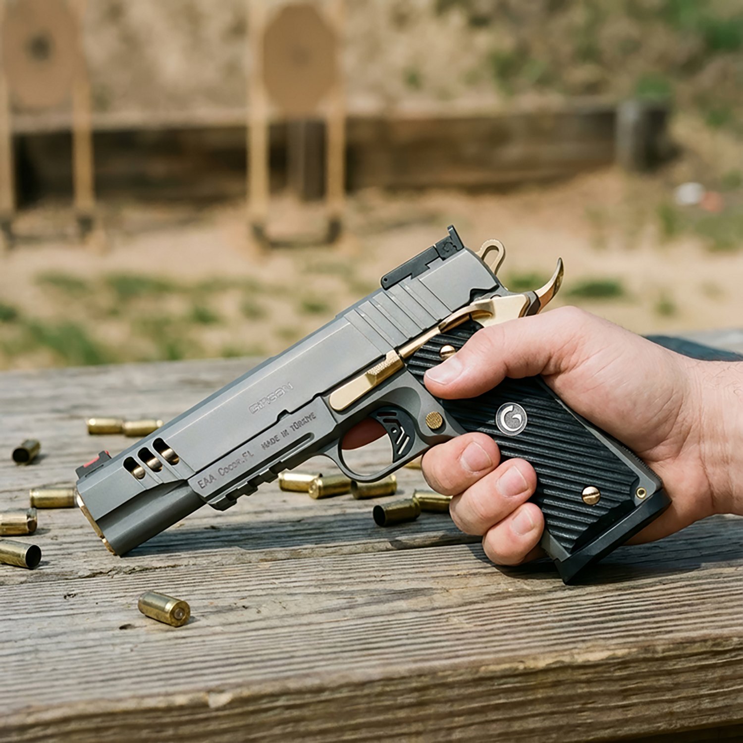 EAA Corp MC1911 Negotiator .45 ACP Pistol - view number 3