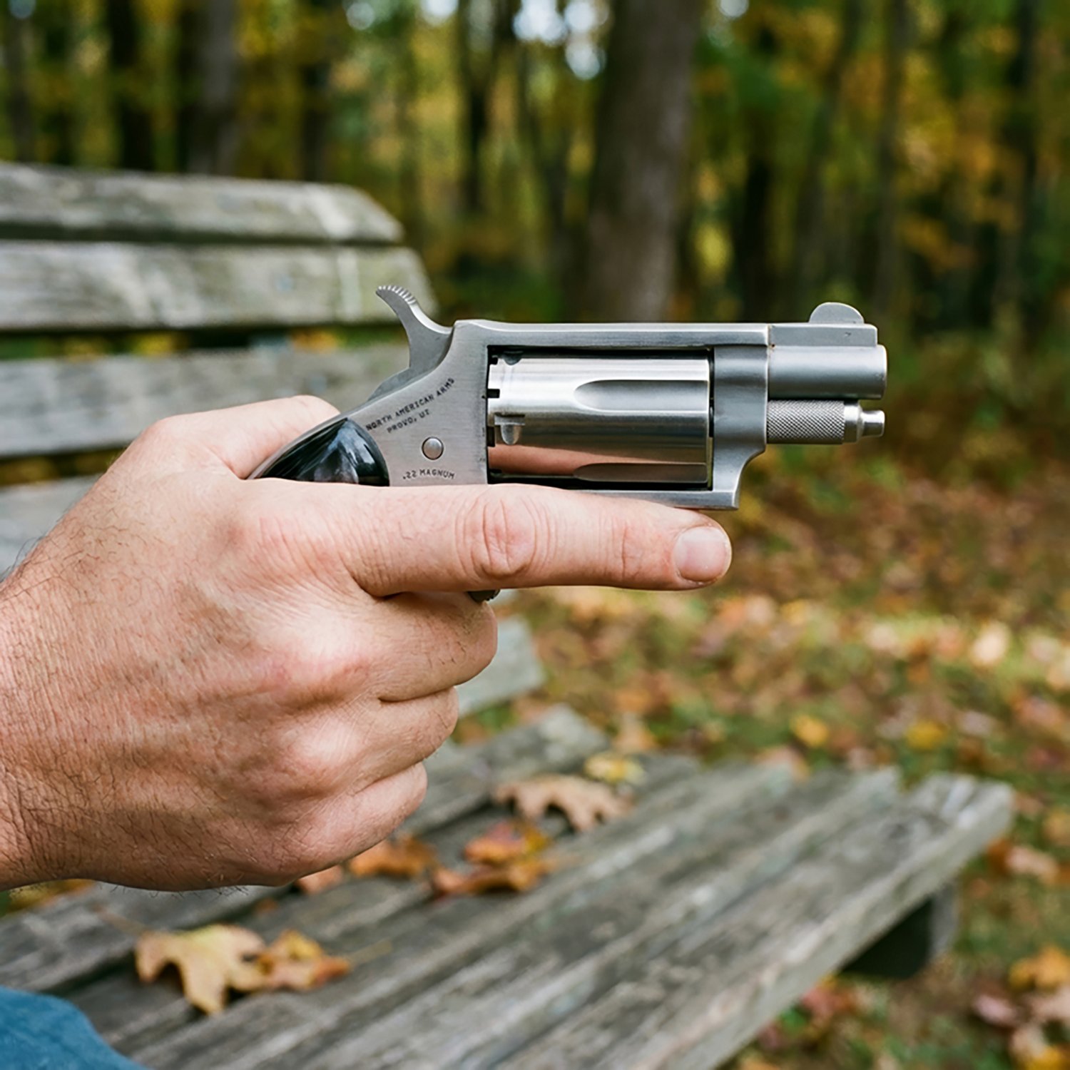 North American Arms Mini Revolver .22 Magnum Revolver - view number 3