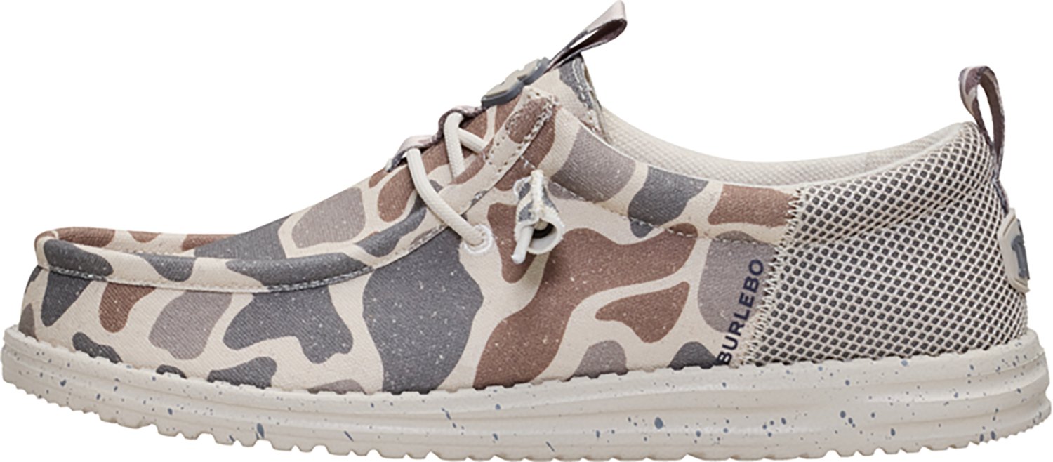 HEYDUDE Adults' Wally Funk BURLEBO Deer Camo Shoes - view number 2