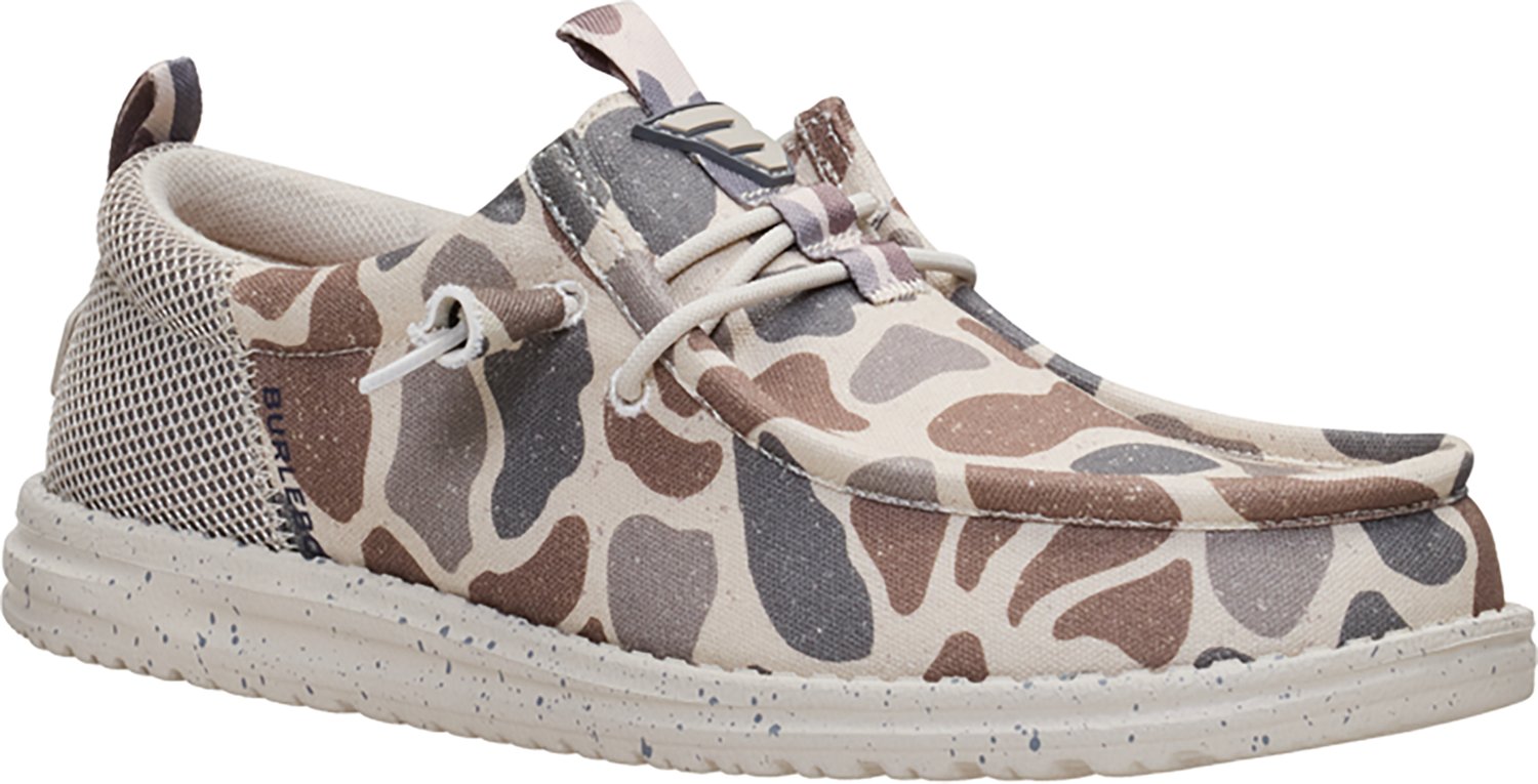 HEYDUDE Adults' Wally Funk BURLEBO Deer Camo Shoes - view number 3