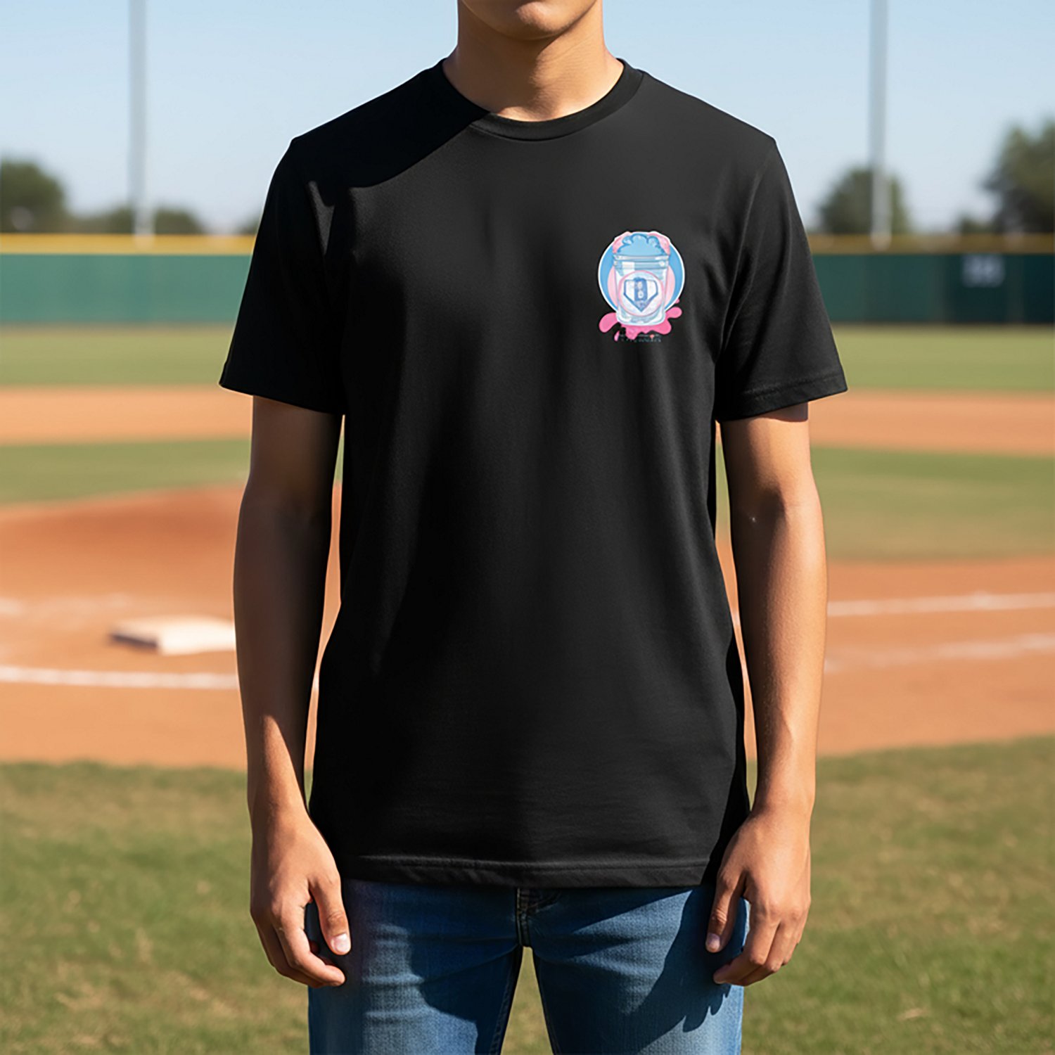 Baseball Lifestyle 101 Youths' Home Run Sweet Spot Short Sleeve T-shirt - view number 5