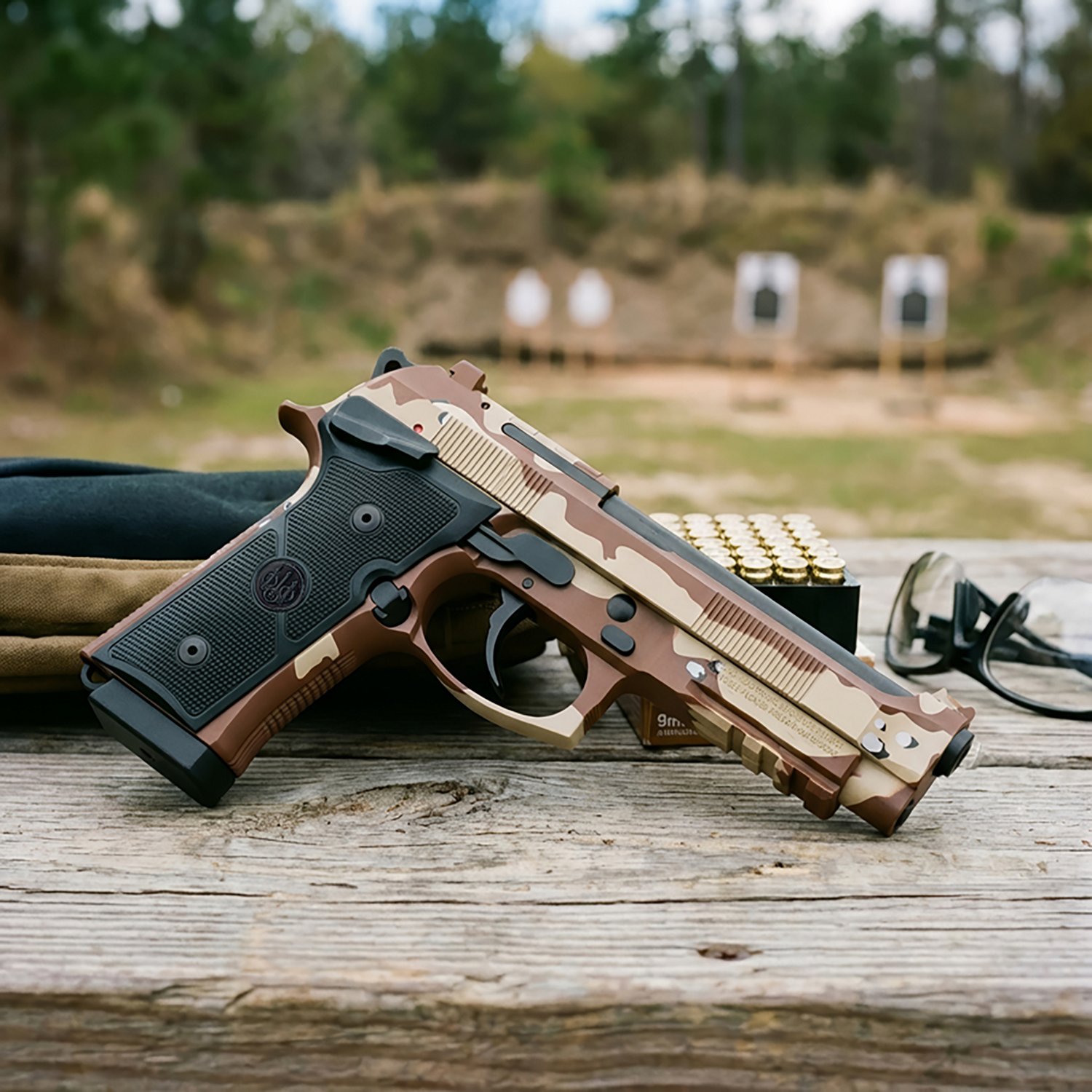 Beretta 92XI Chocolate Chip 9mm Pistol | Academy
