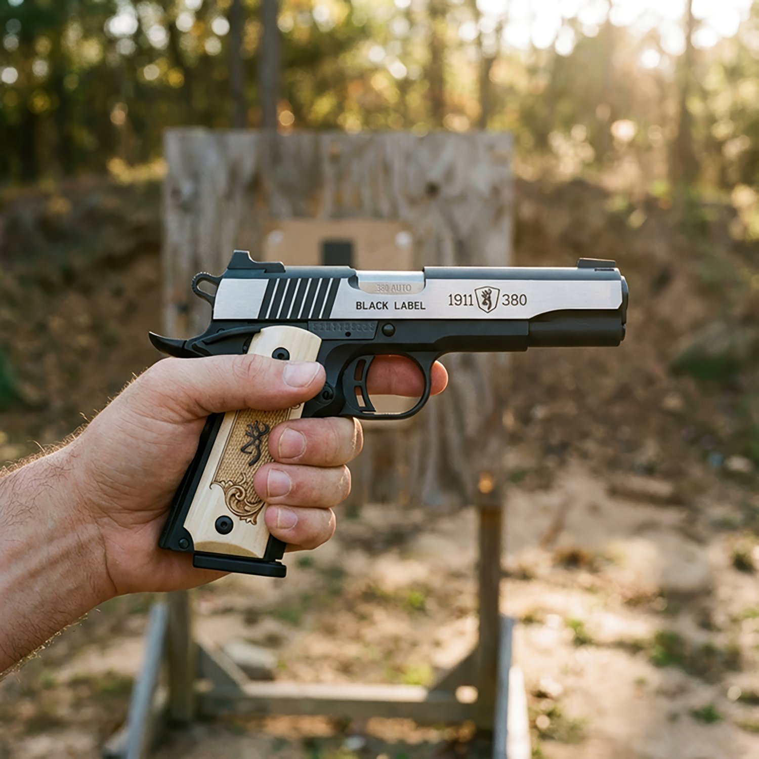 Browning 1911-380 Black Label .380 ACP Pistol - view number 4