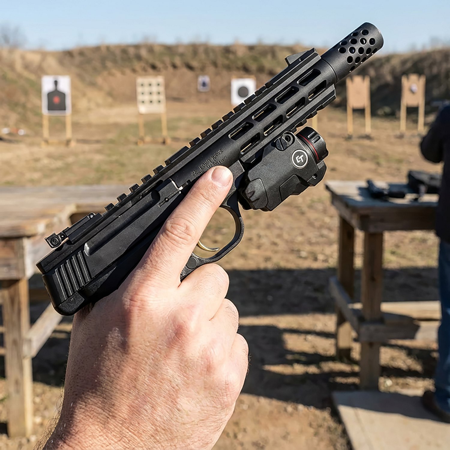 Browning Buck Mark Field Target Vision 22 LR Single Action Pistol - view number 4