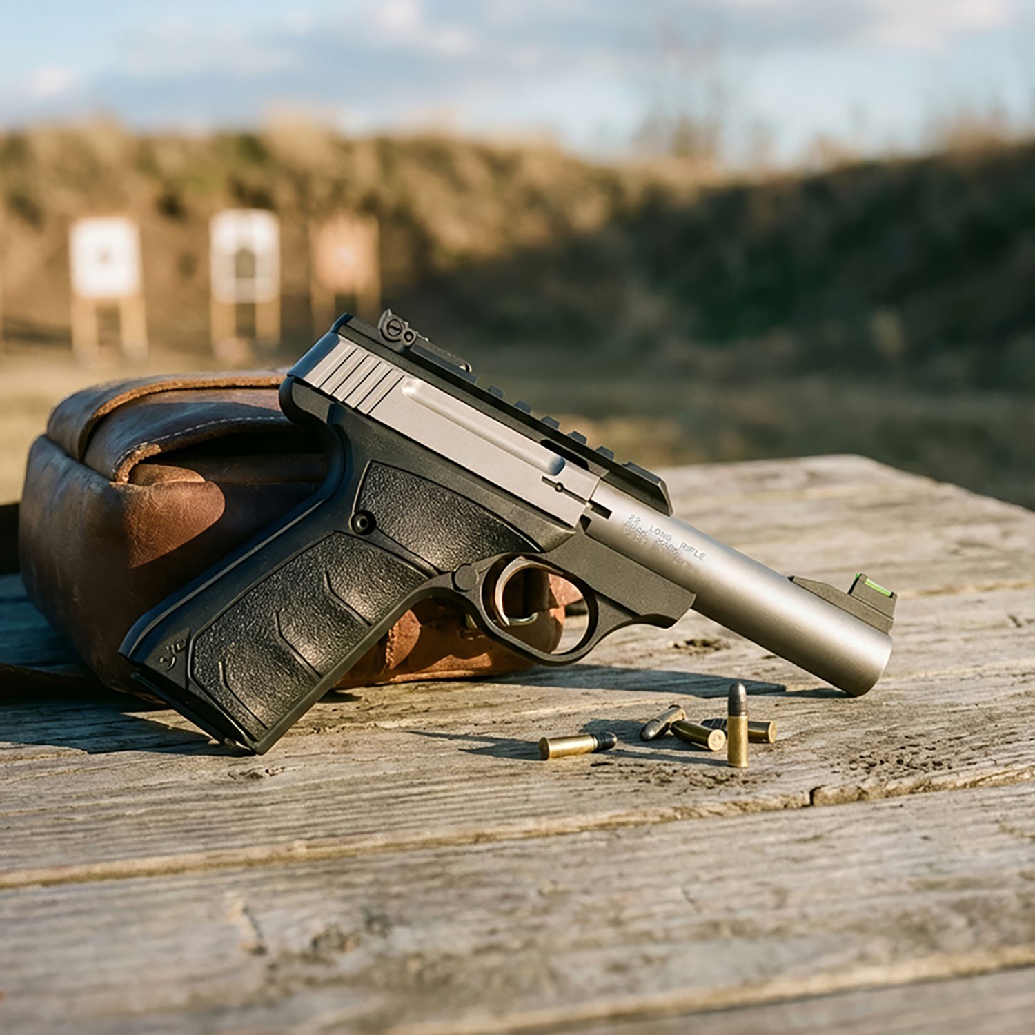 Browning Buck Mark Micro Bull Stainless 22 LR Single Action Pistol - view number 5