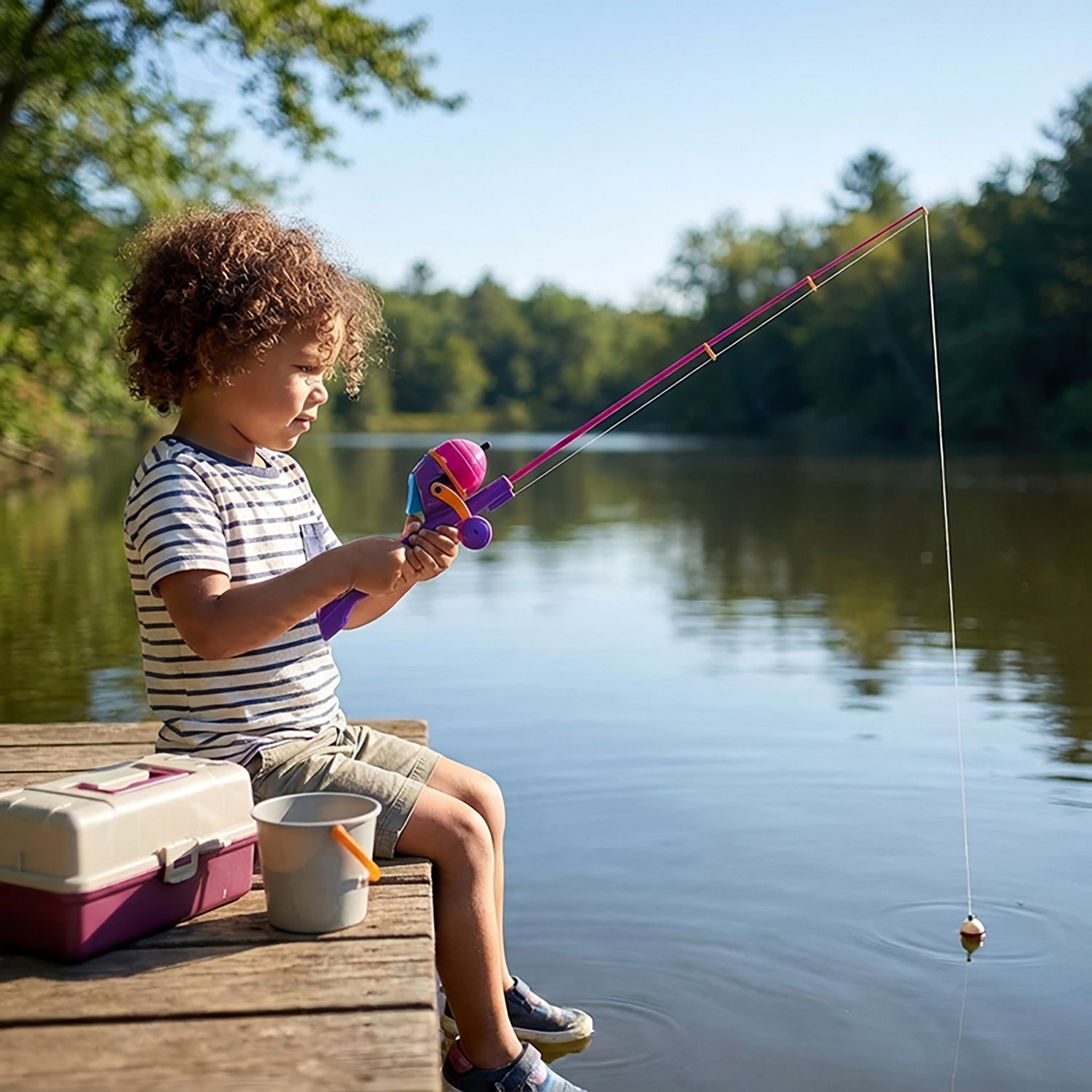Kid Casters Dora 2 ft 8 in L Freshwater Fishing Kit - view number 8