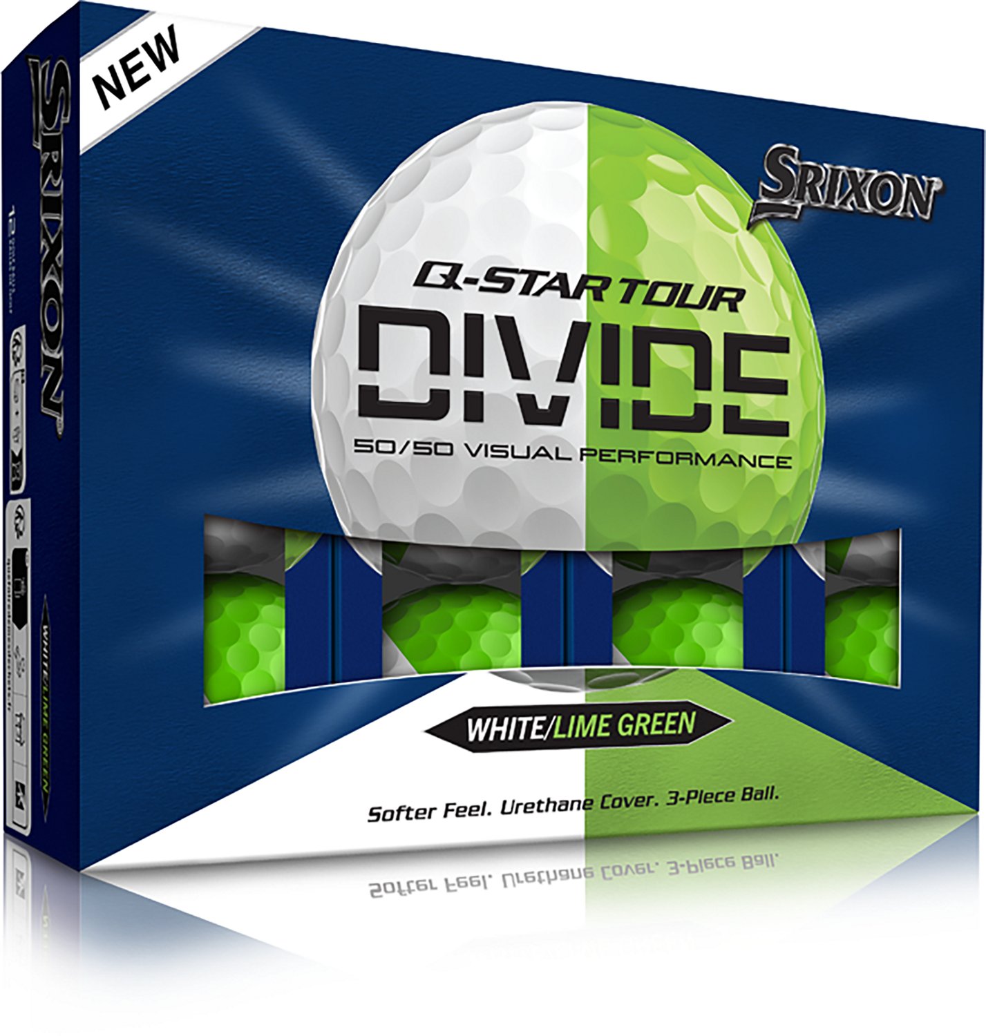 SRIXON Q-Star Tour Divide Golf Balls 6-Pack