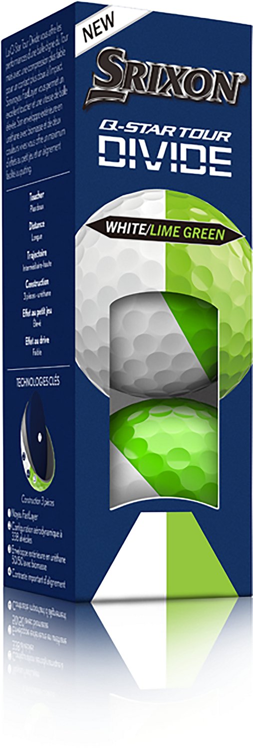 SRIXON Q-Star Tour Divide Golf Balls 6-Pack - view number 2