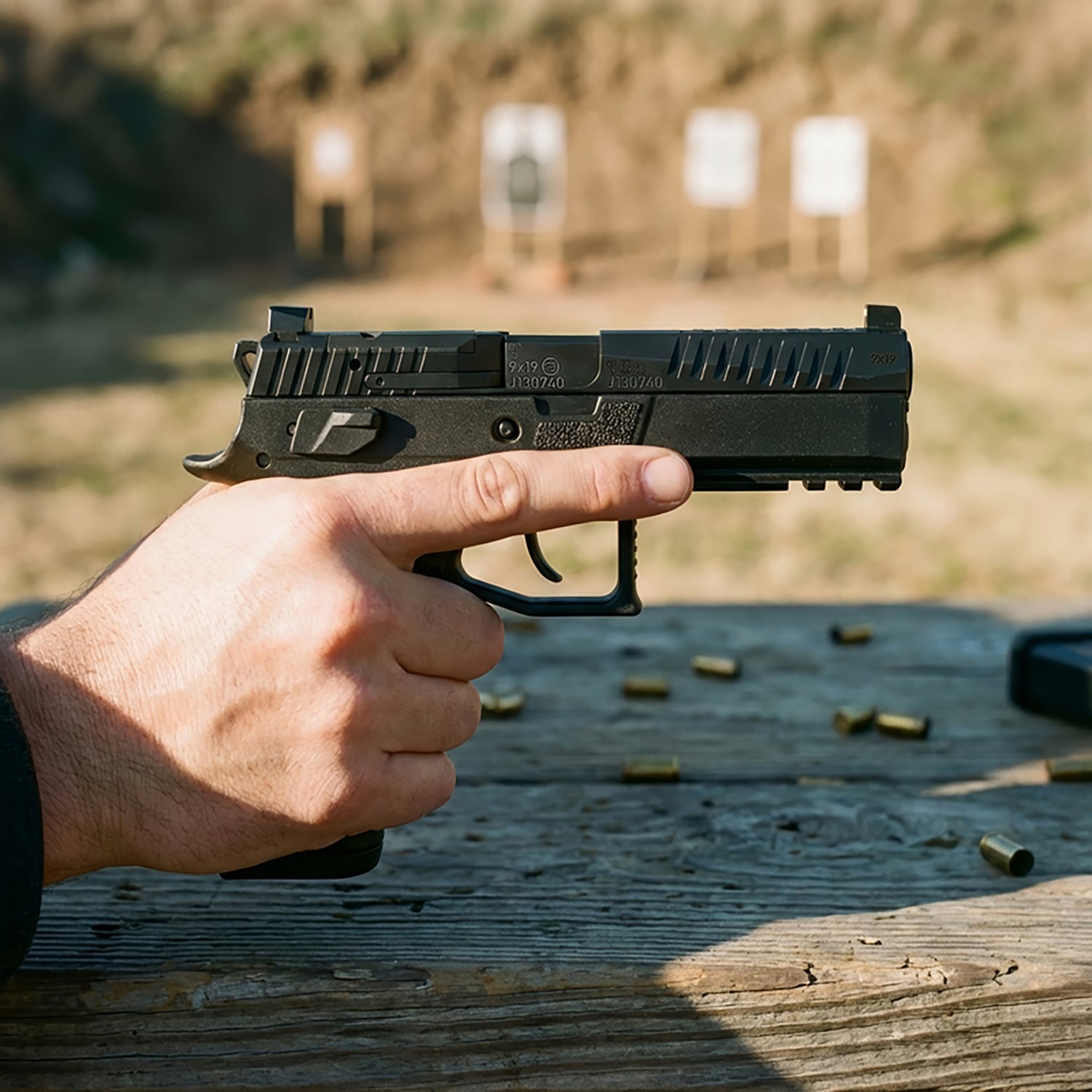 CZ-USA P-09 Nocturne 9mm Semiautomatic Pistol - view number 4