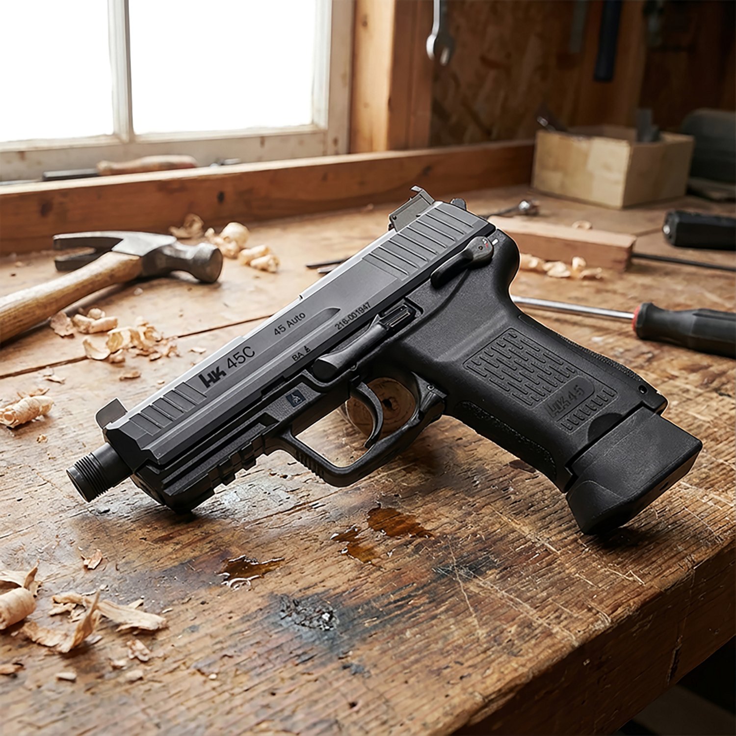 Heckler & Koch HK45 Compact Tactical V1 .45 ACP Pistol - view number 2