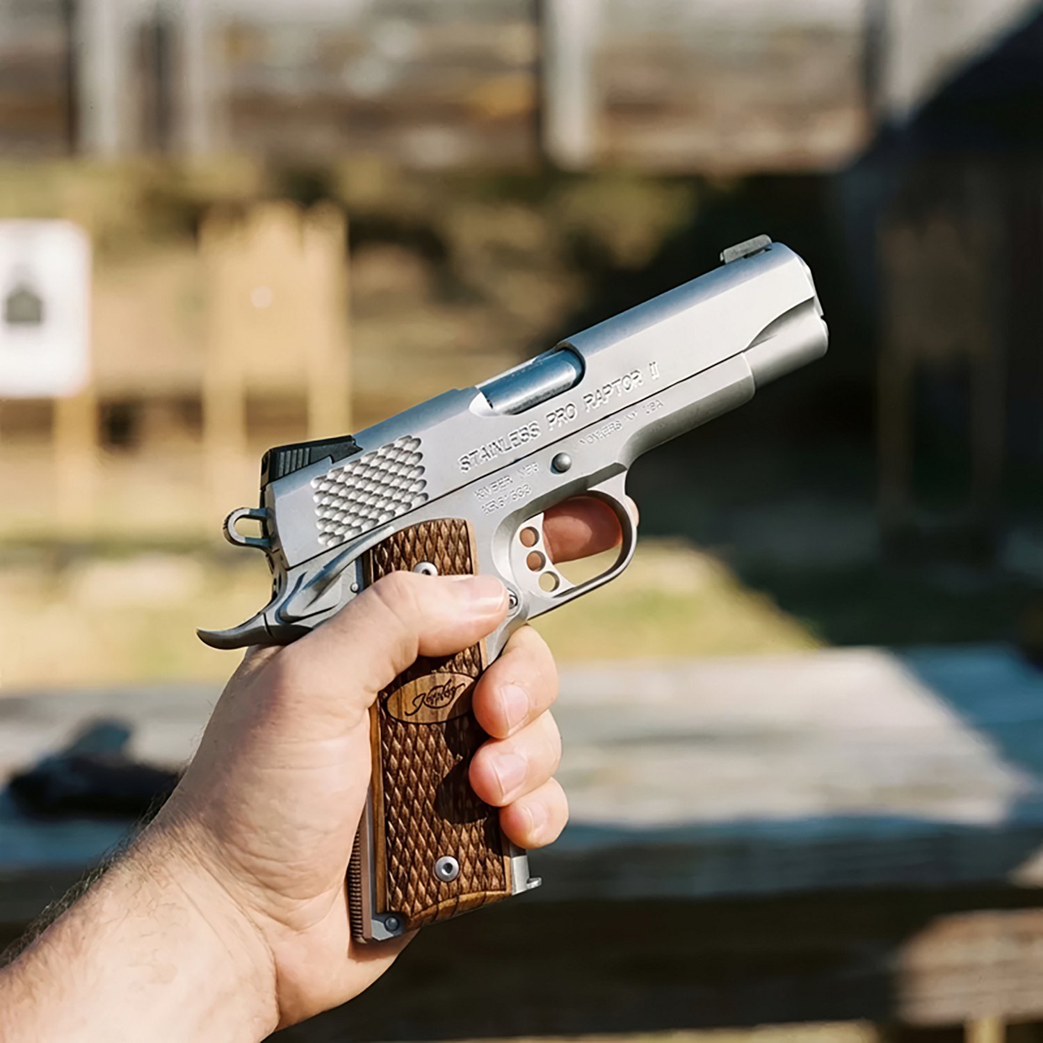 Kimber Stainless Pro Raptor II .45 ACP Semiautomatic Pistol - view number 2