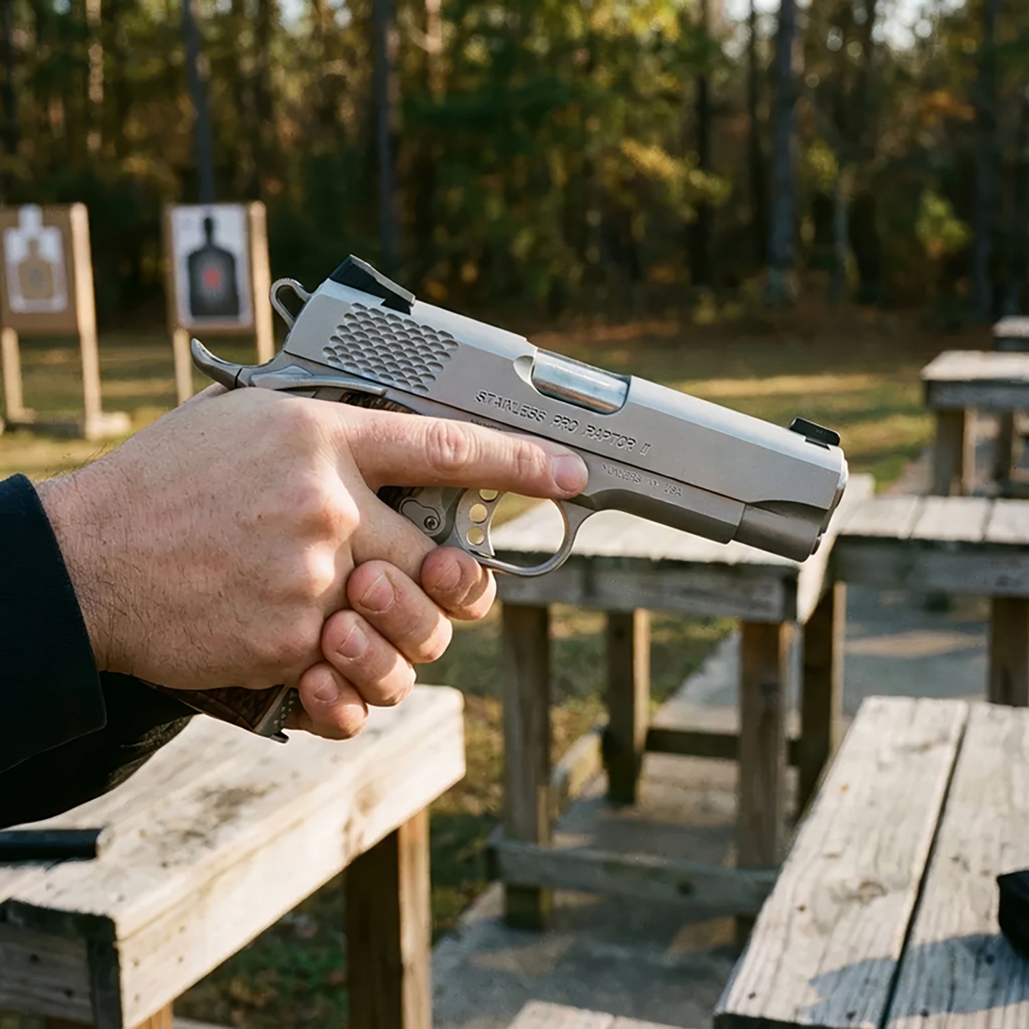 Kimber Stainless Pro Raptor II .45 ACP Semiautomatic Pistol - view number 3