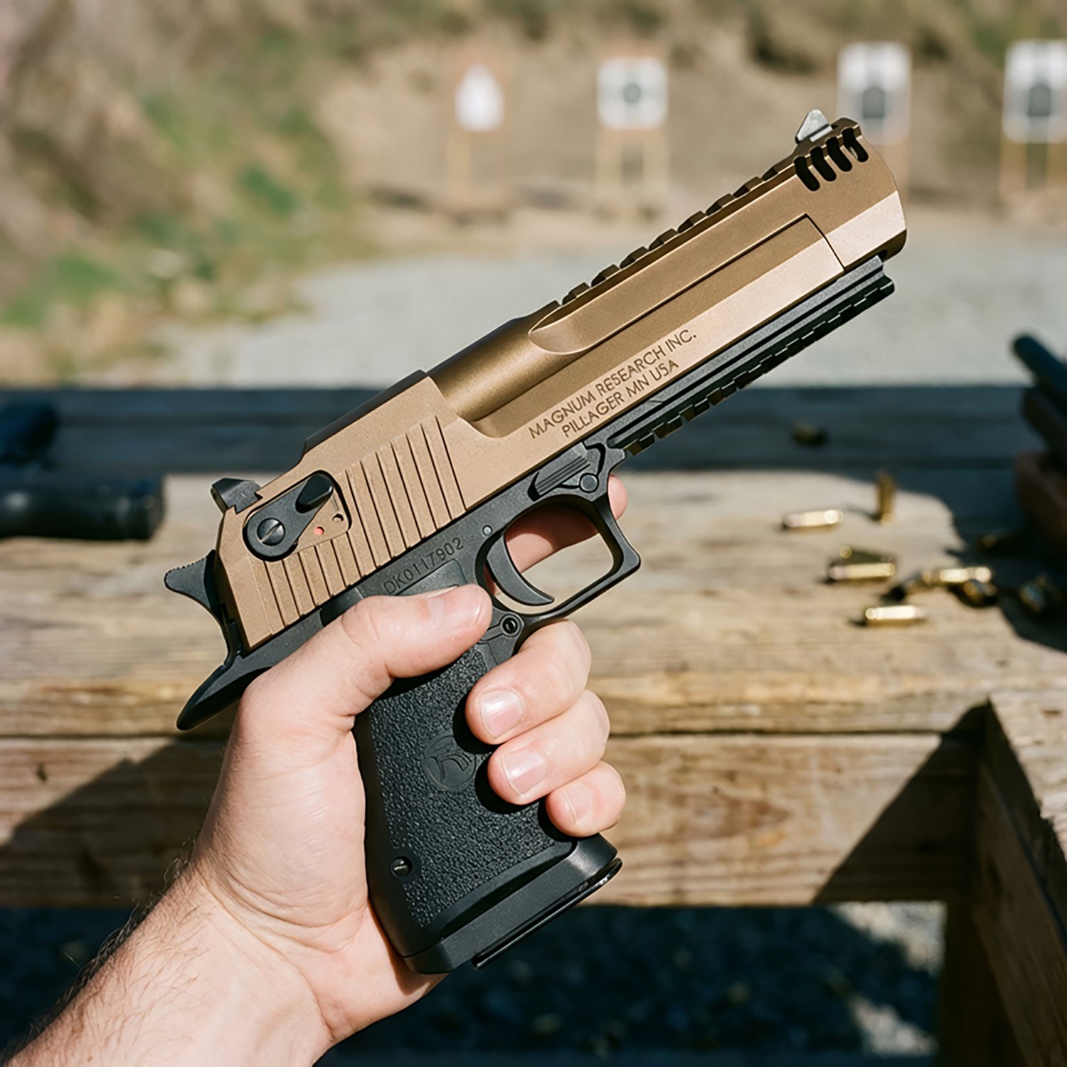 Magnum Research Desert Eagle L6 .50 AE Semiautomatic Pistol - view number 2