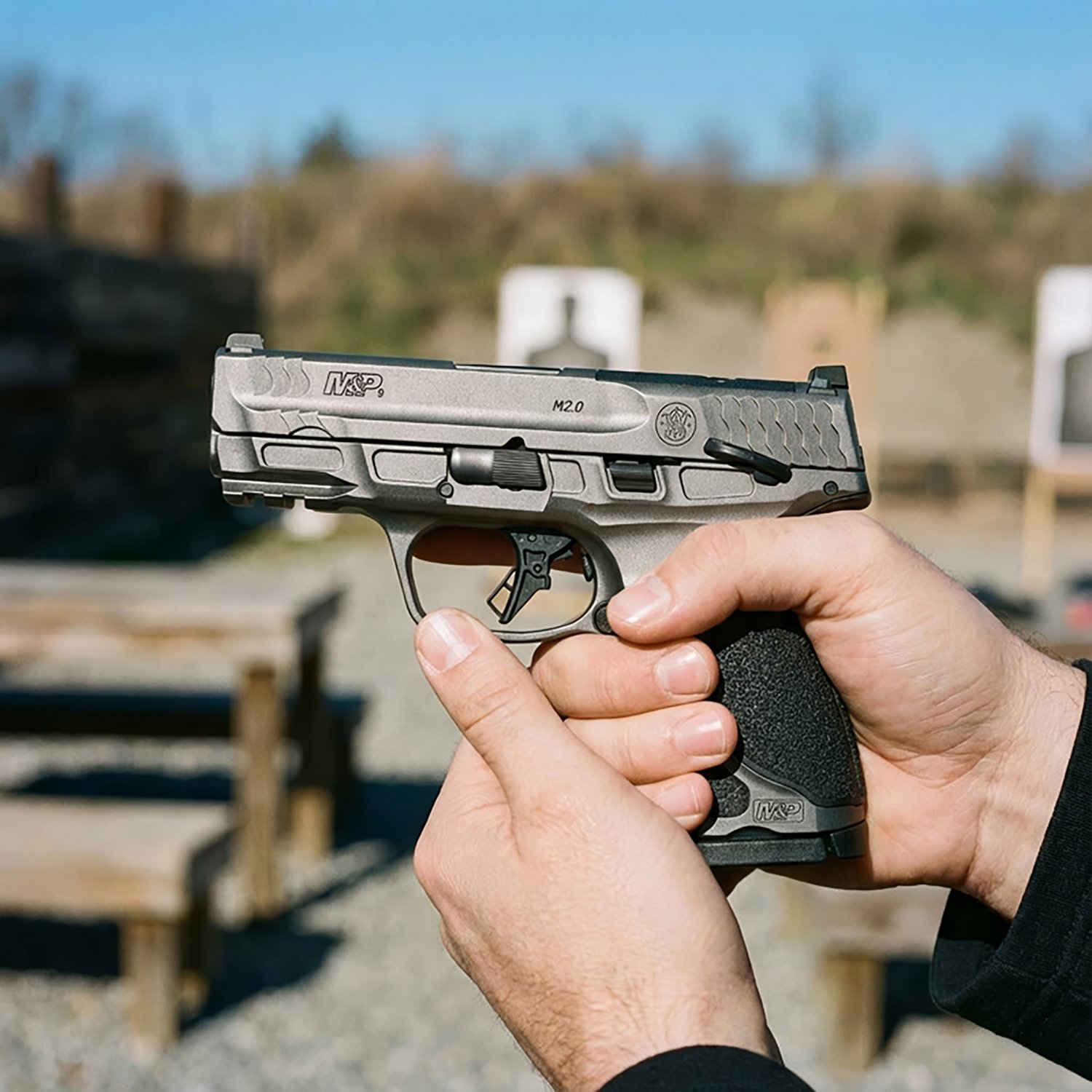 Smith & Wesson M&P9 M2.0 Metal Compact OR 9mm Semiautomatic Pistol - view number 2