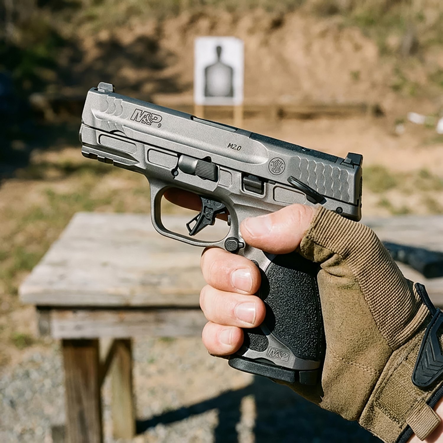 Smith & Wesson M&P9 M2.0 Metal Compact OR 9mm Semiautomatic Pistol - view number 3