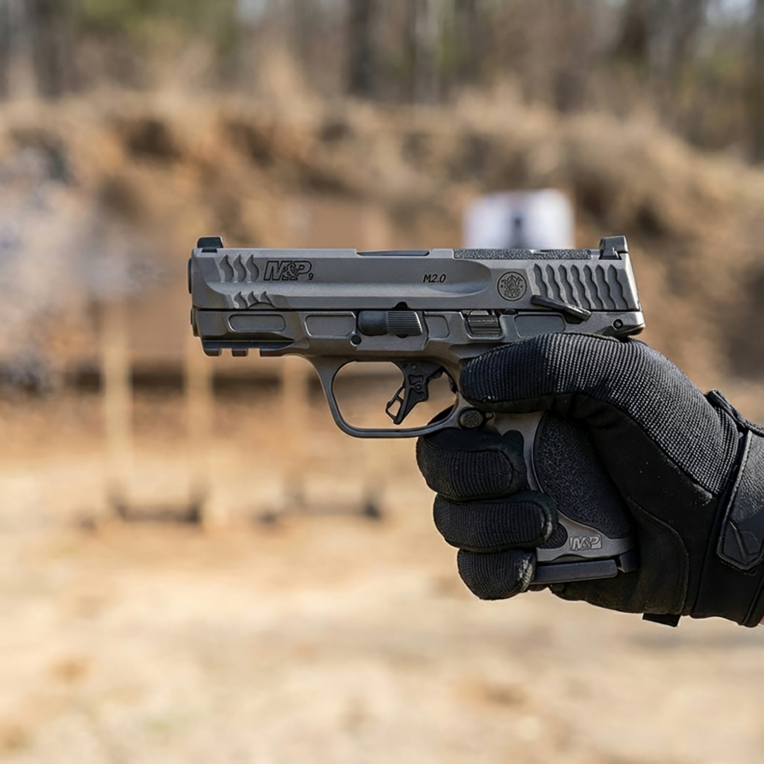 Smith & Wesson M&P9 M2.0 Metal Compact OR 9mm Semiautomatic Pistol - view number 2