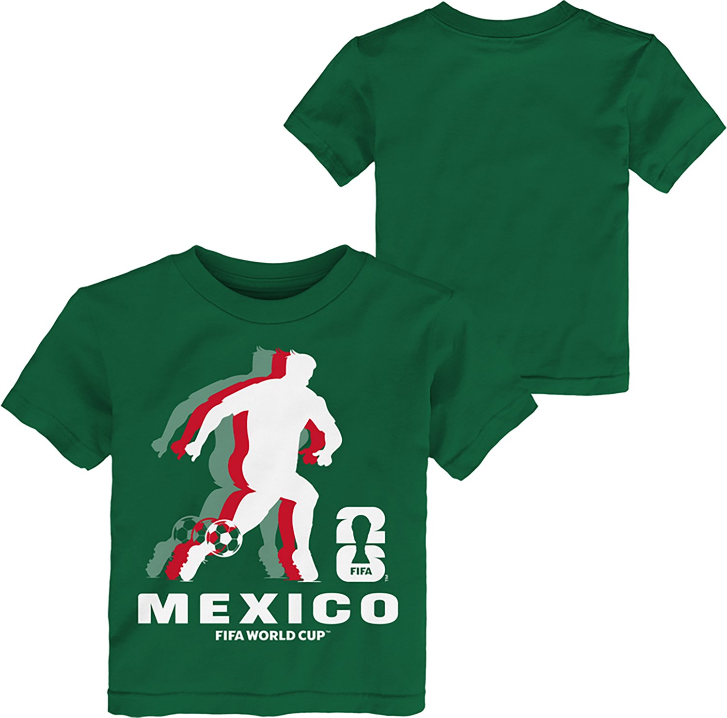 Outerstuff Toddler Boys' Mexico 26 World Cup Graphic T-shirt - view number 3