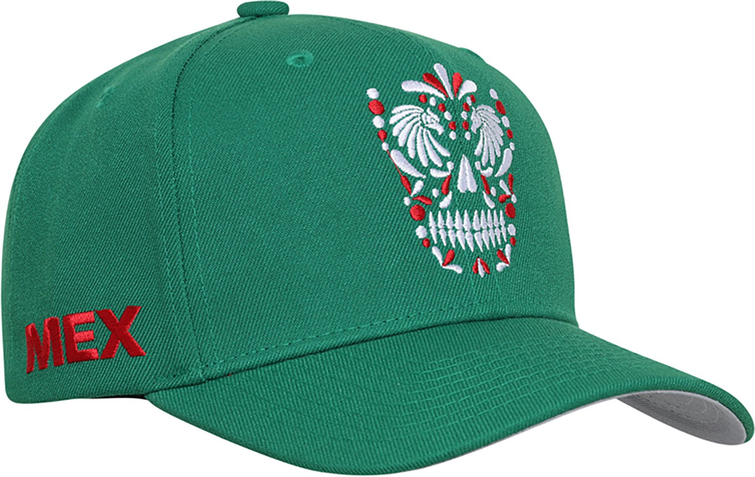 Outerstuff Mexico Emblem Pro Crown Snapback Cap - view number 3