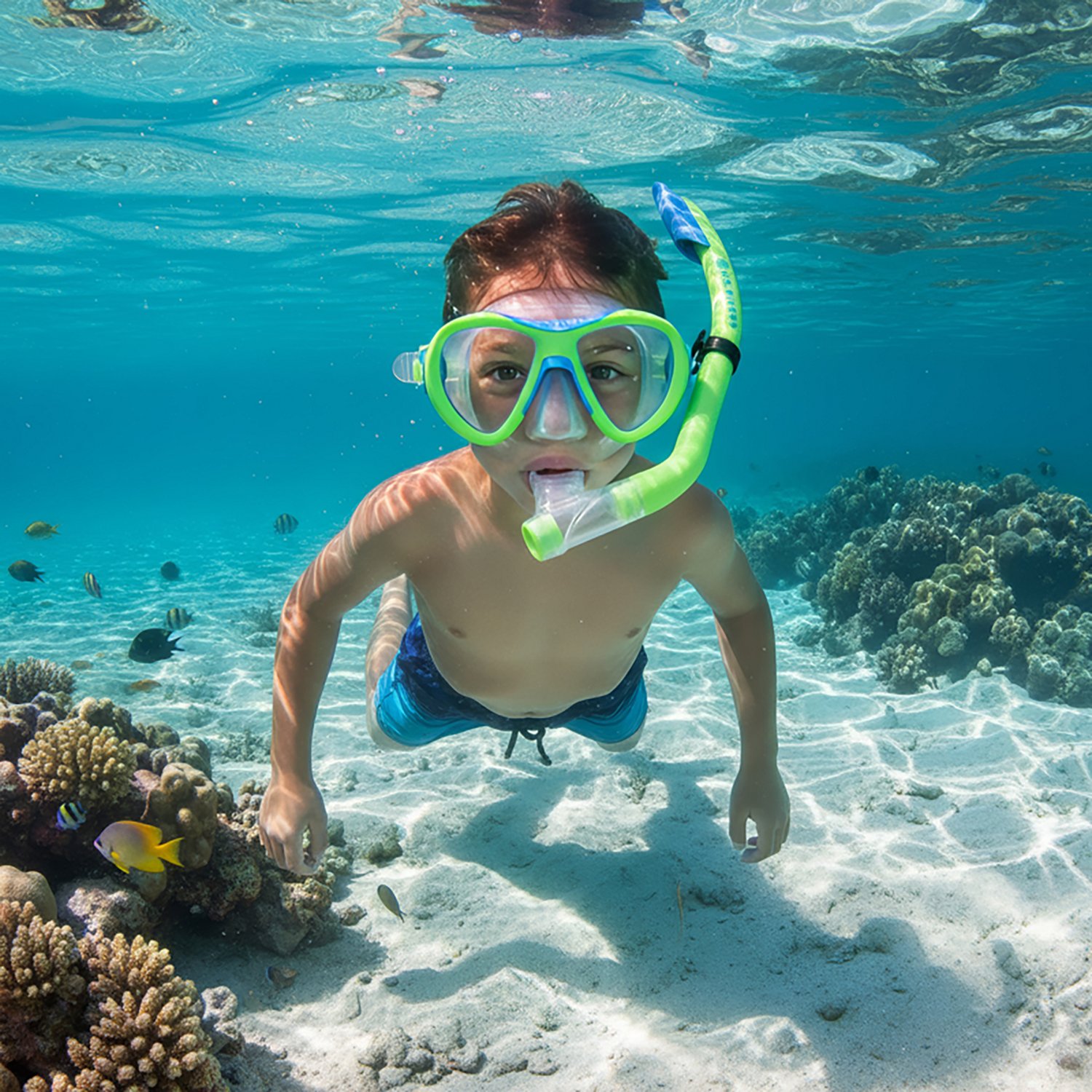 U.S. Divers Kids' Teko Jr. Mask and Snorkel Combo