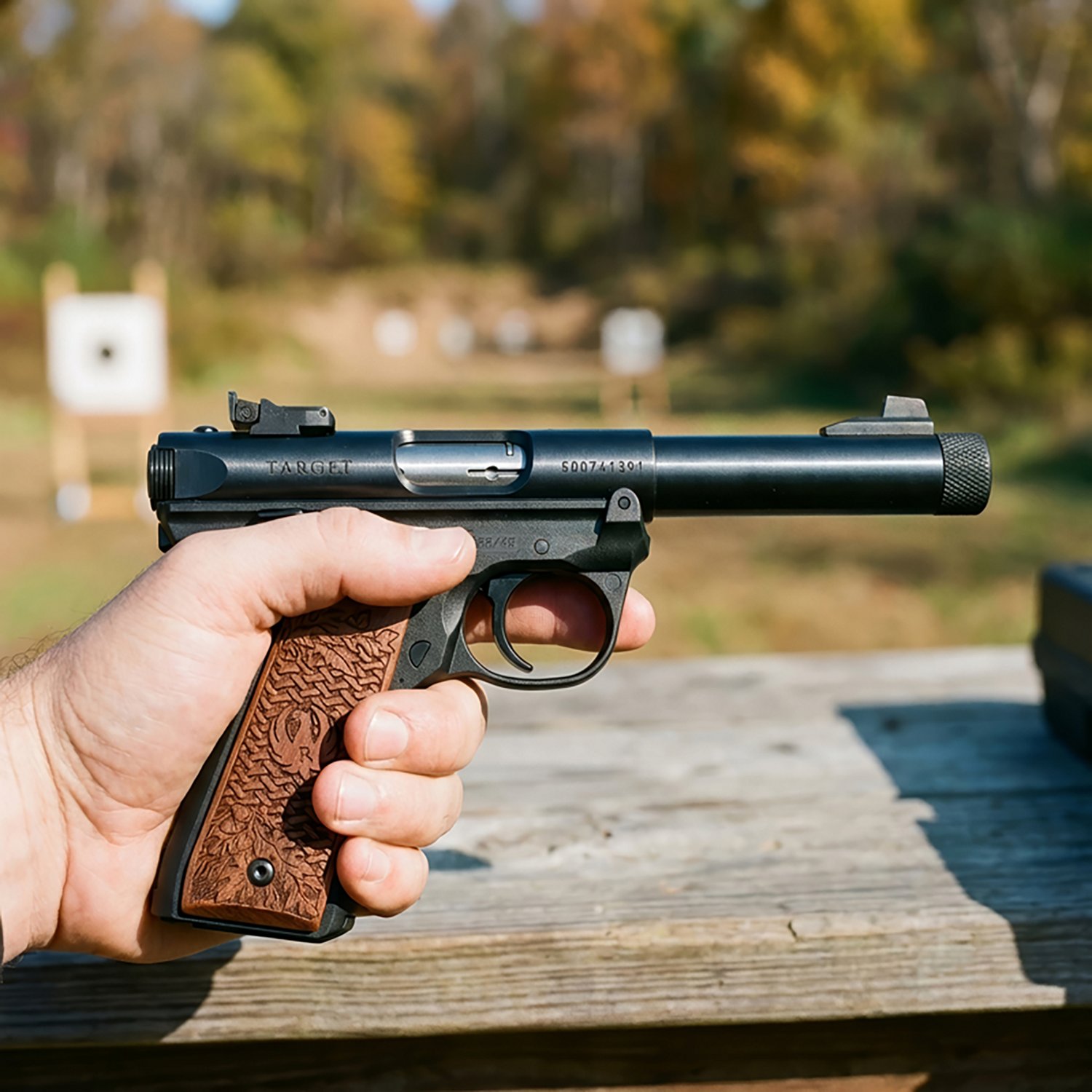 Ruger Collector's Series 22/45 Mark IV .22 LR Semi Automatic Pistol - view number 8