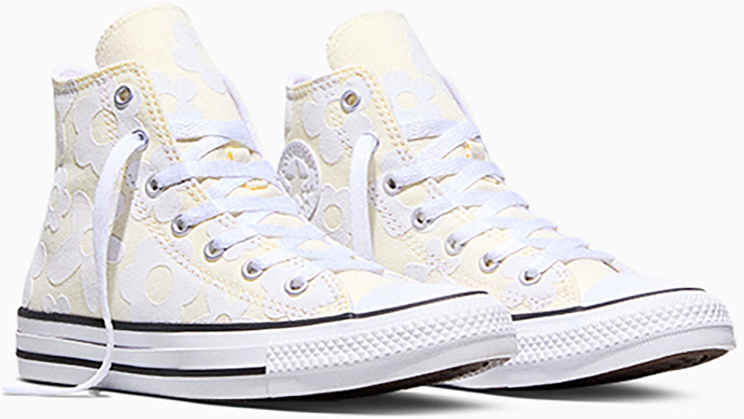 Converse Girls' Chuck Taylor All Star Bubble Flowers Shoes - view number 3