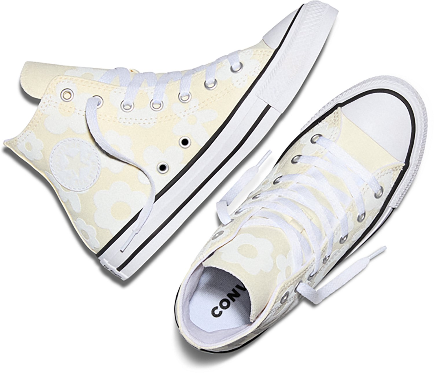 Converse Girls' Chuck Taylor All Star Bubble Flowers Shoes - view number 5