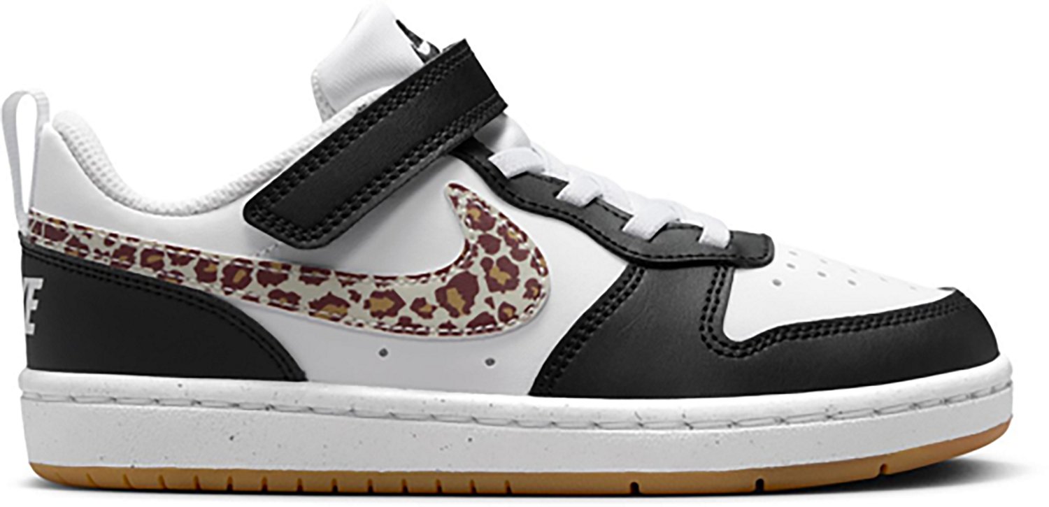 Nike Kids' Court Borough Low Cheetah Shoes