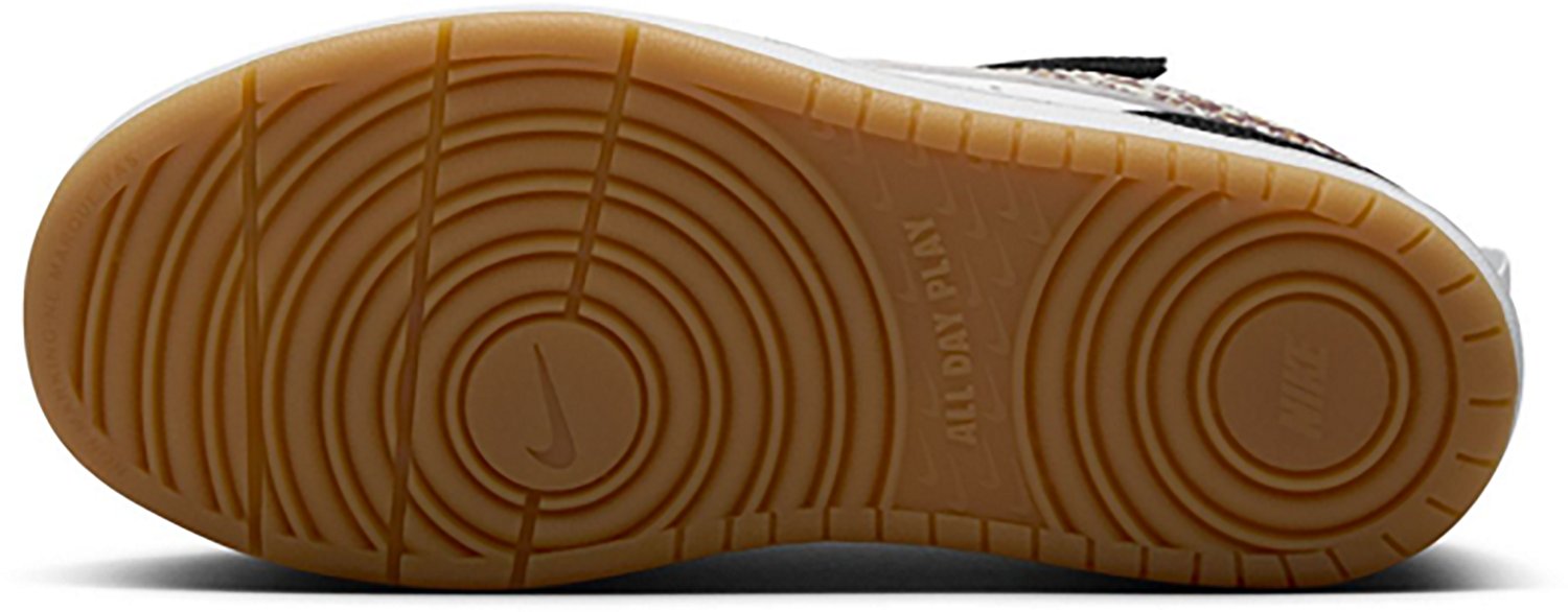 Nike Kids' Court Borough Low Cheetah Shoes - view number 6