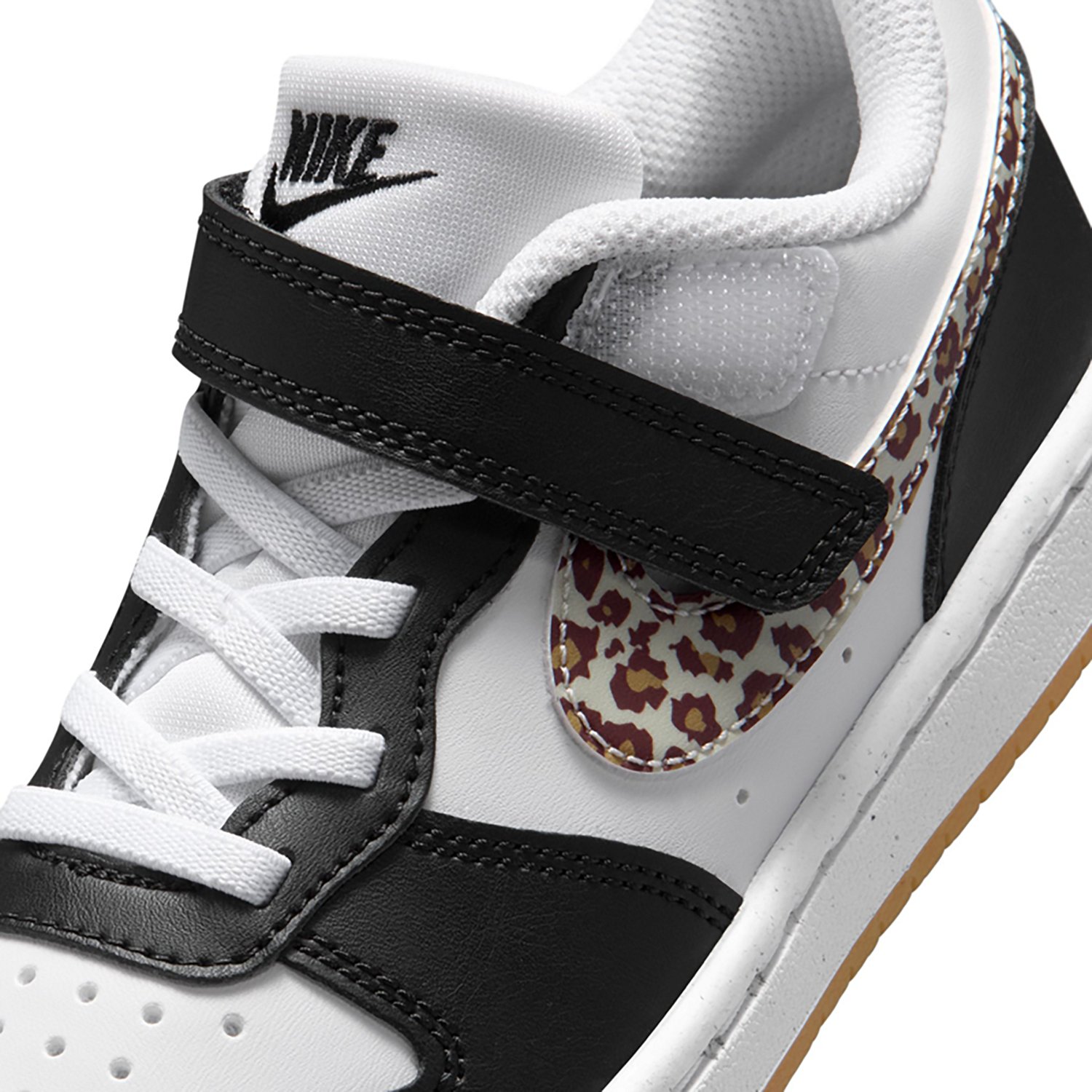 Nike Kids' Court Borough Low Cheetah Shoes - view number 7