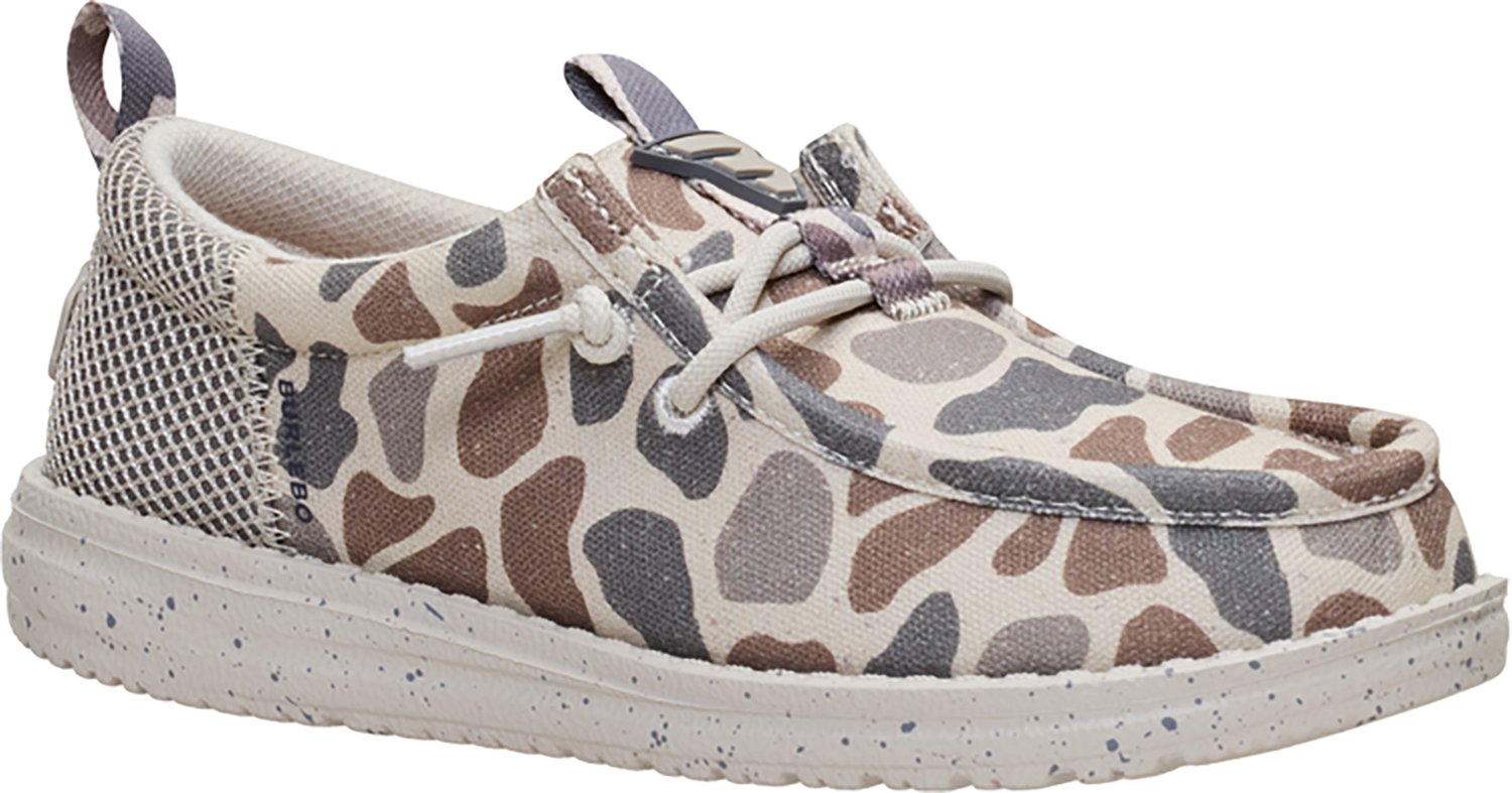 Hey Dude Kids Wally Funk Burlebo Deer Camo Shoes - view number 3