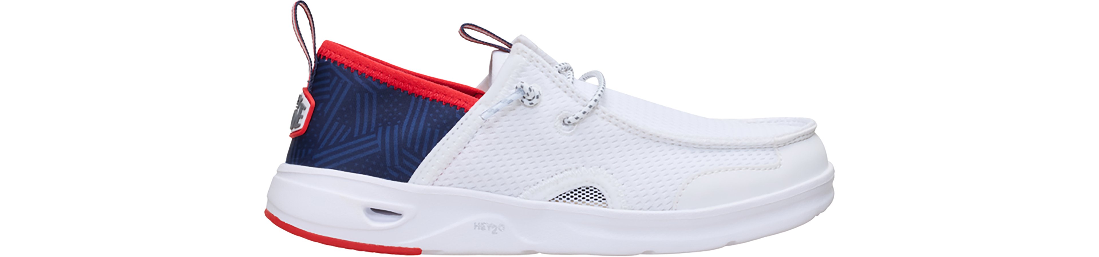HEYDUDE Kids Preschool Gradeschool Wally Americana Hey2O Wander BURLEBO Flag Shoe