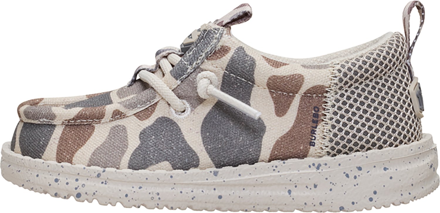 HEYDUDE Toddlers' Wally Funk BURLEBO Deer Camo Shoes - view number 2