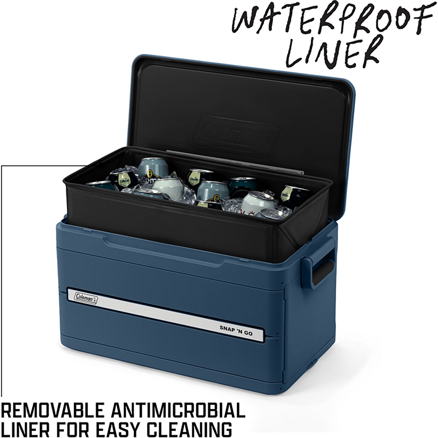 Coleman Snap 'N Go 45 Quart Hard Cooler - view number 5