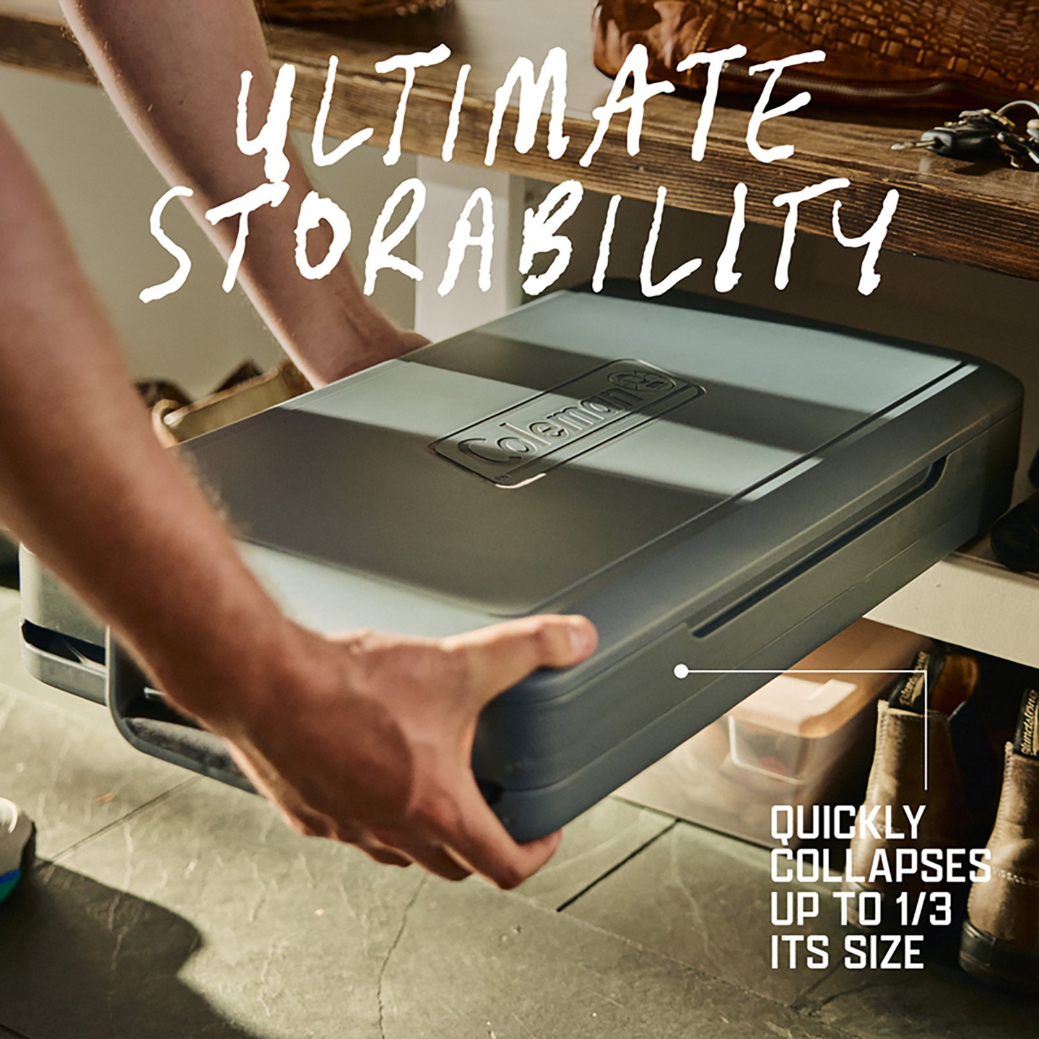 Coleman Snap 'N Go 55 Quart Hard Cooler - view number 3
