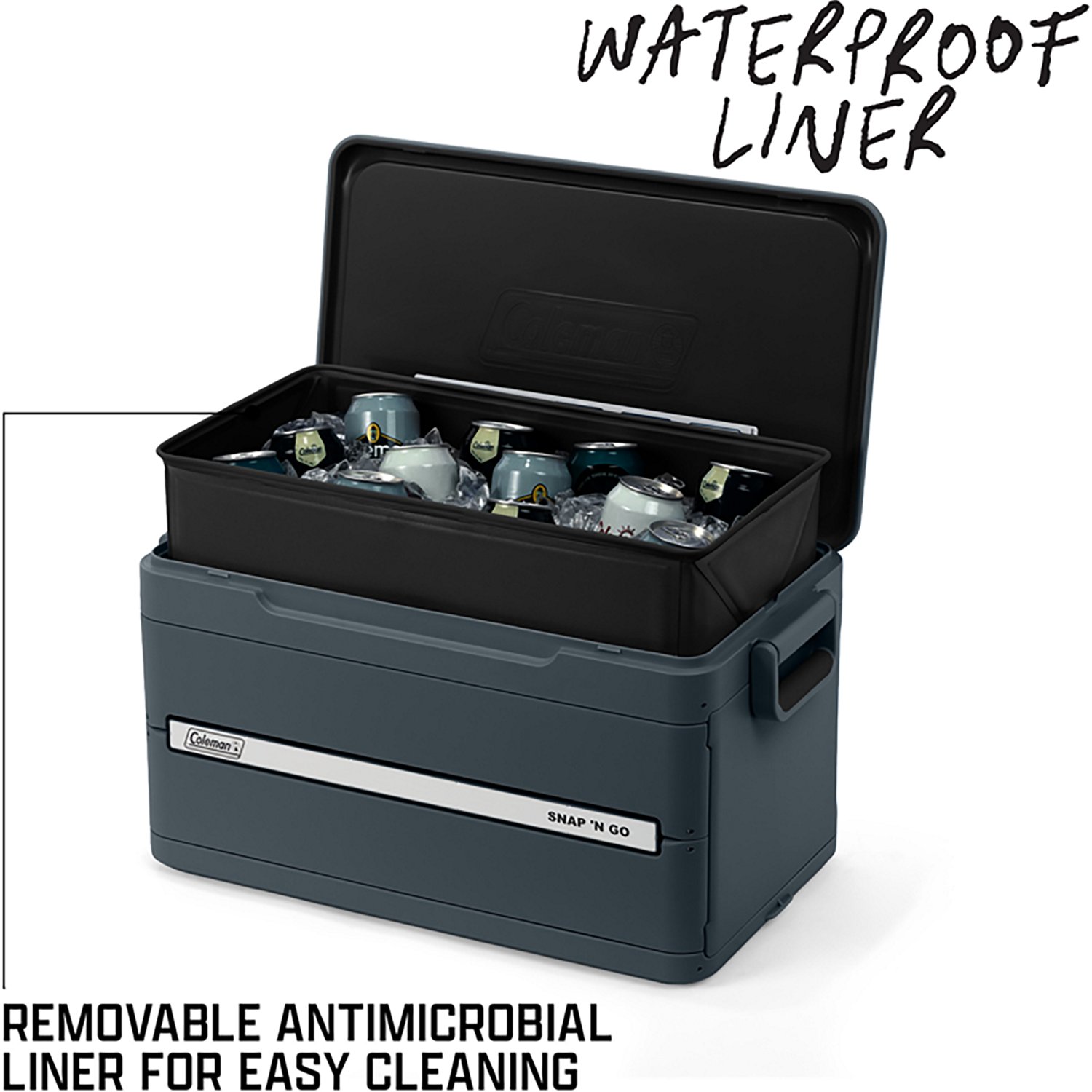 Coleman Snap 'N Go 55 Quart Hard Cooler - view number 5