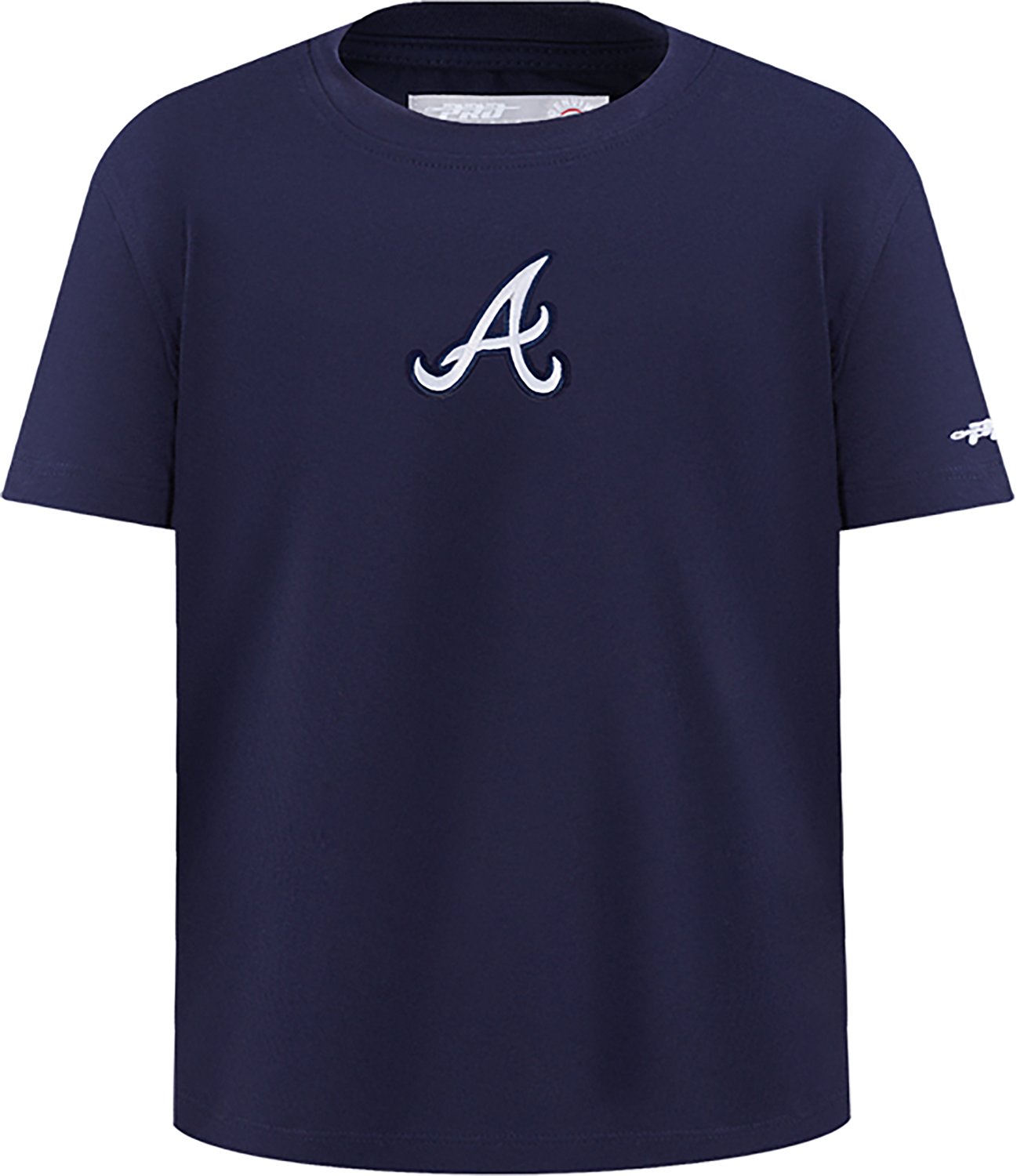 Pro Standard Kids' Atlanta Braves Classic Icon BB Short Sleeve T-shirt