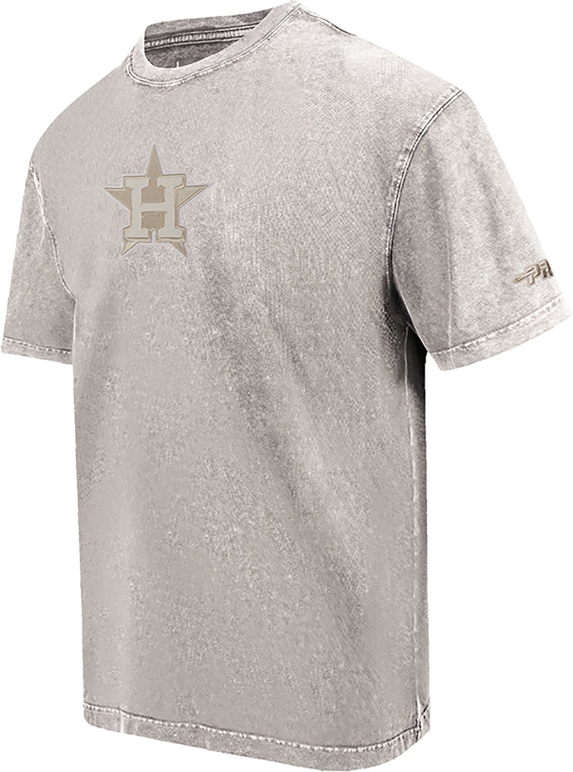 Pro Standard Men's Houston Astros Washed Classic Enzyme Wash CJ Drop Shoulder T-shirt - view number 3