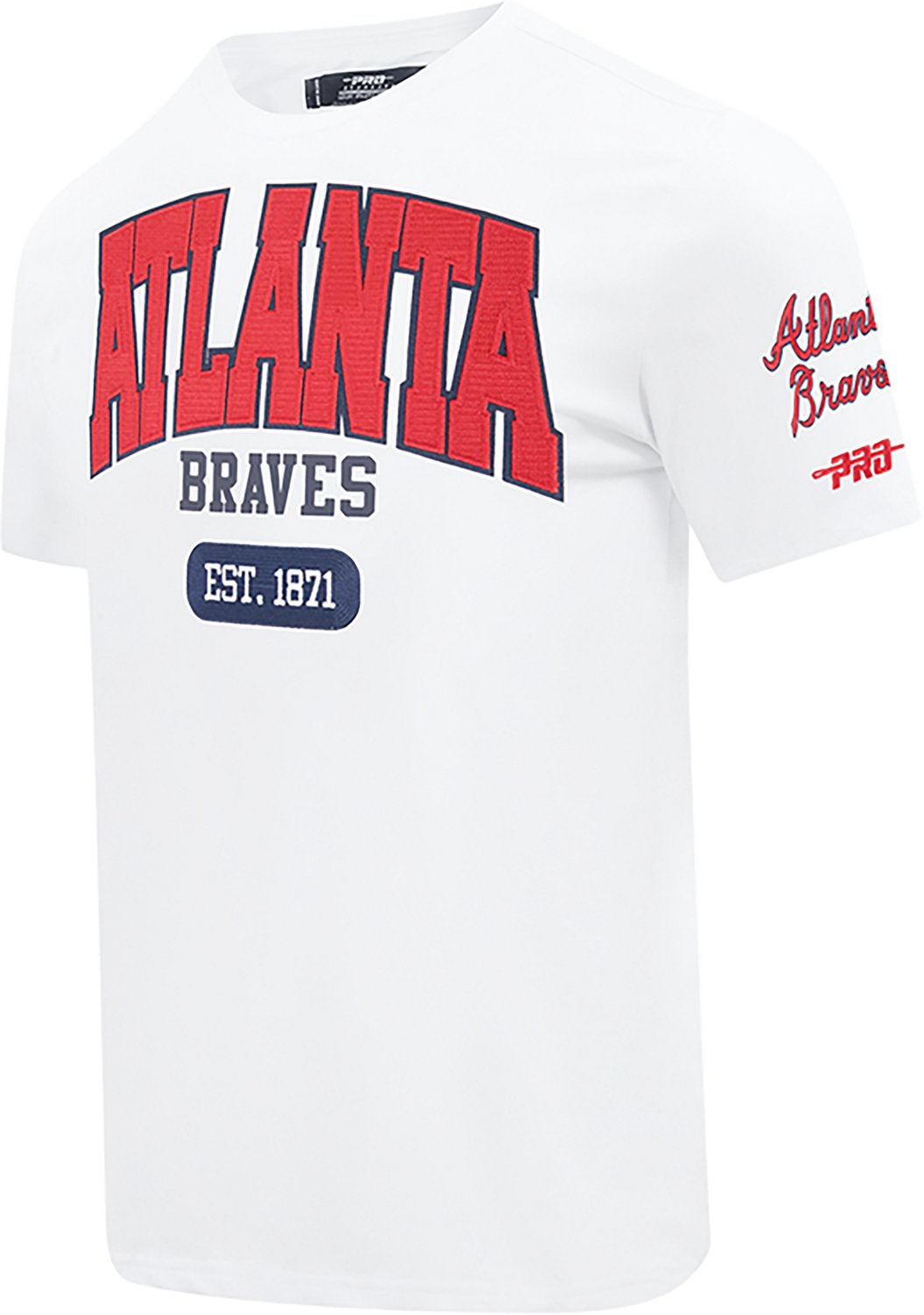 Pro Standard Men's Atlanta Braves City Arch SJ Short Sleeve T-shirt - view number 3