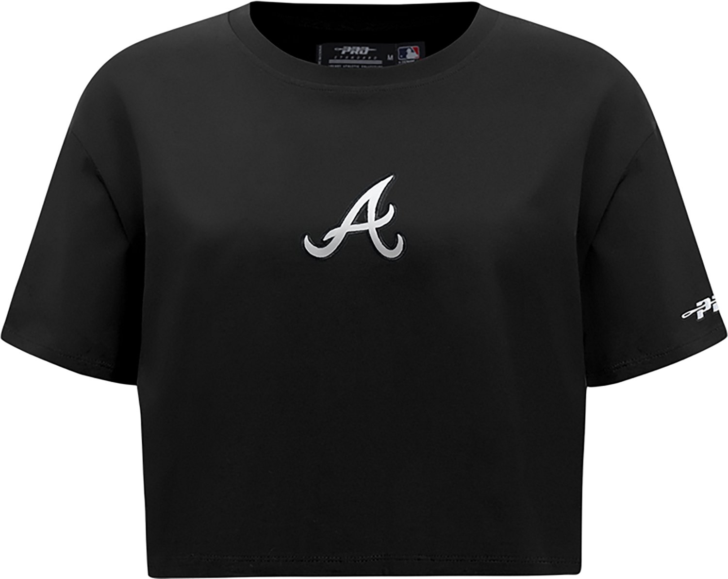 Pro Standard Women's Atlanta Braves Classic Icon Boxy Short Sleeve T-shirt