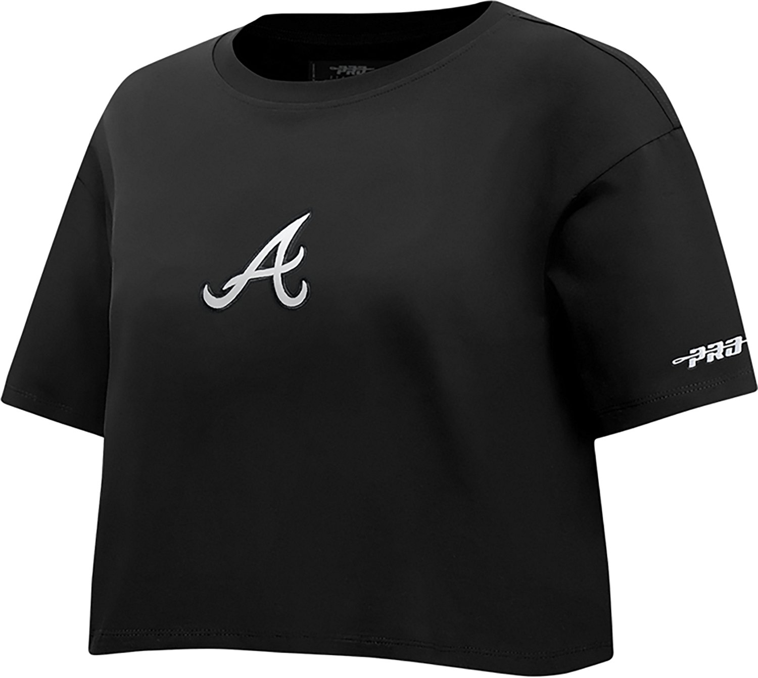 Pro Standard Women's Atlanta Braves Classic Icon Boxy Short Sleeve T-shirt