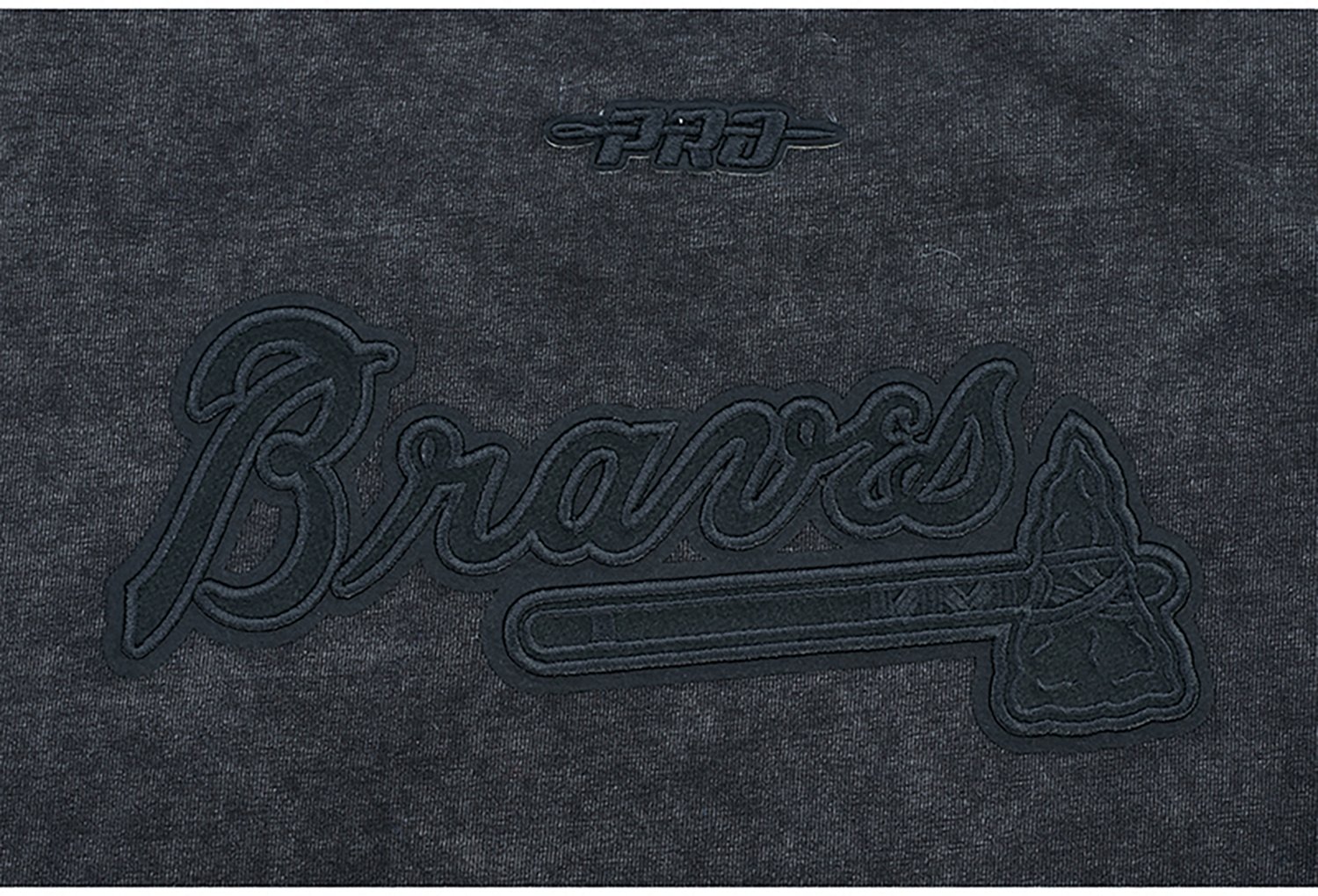 Pro Standard Women's Atlanta Braves Washed Classic Enzyme Wash Short Sleeve Boxy T-shirt - view number 7